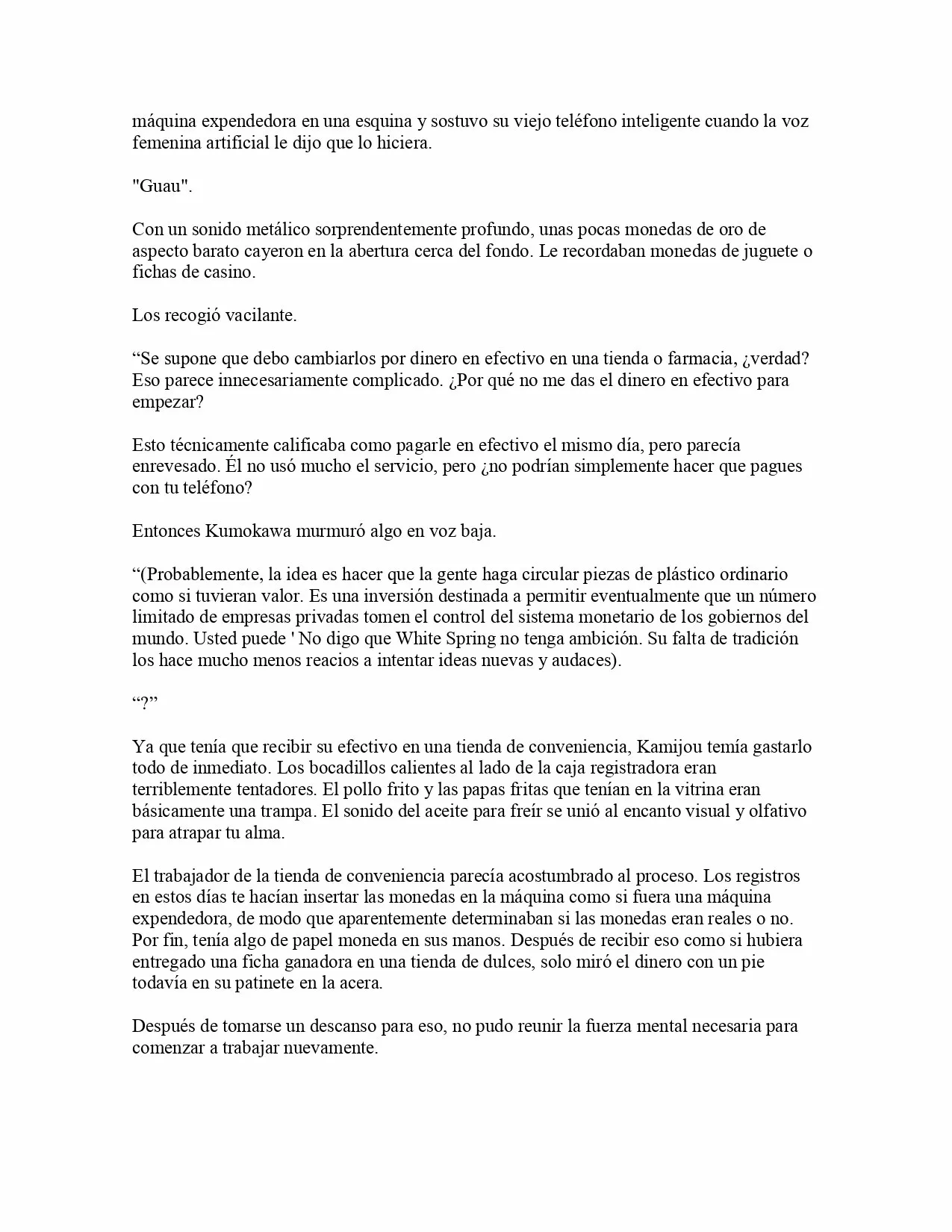 Página 19 del Manga