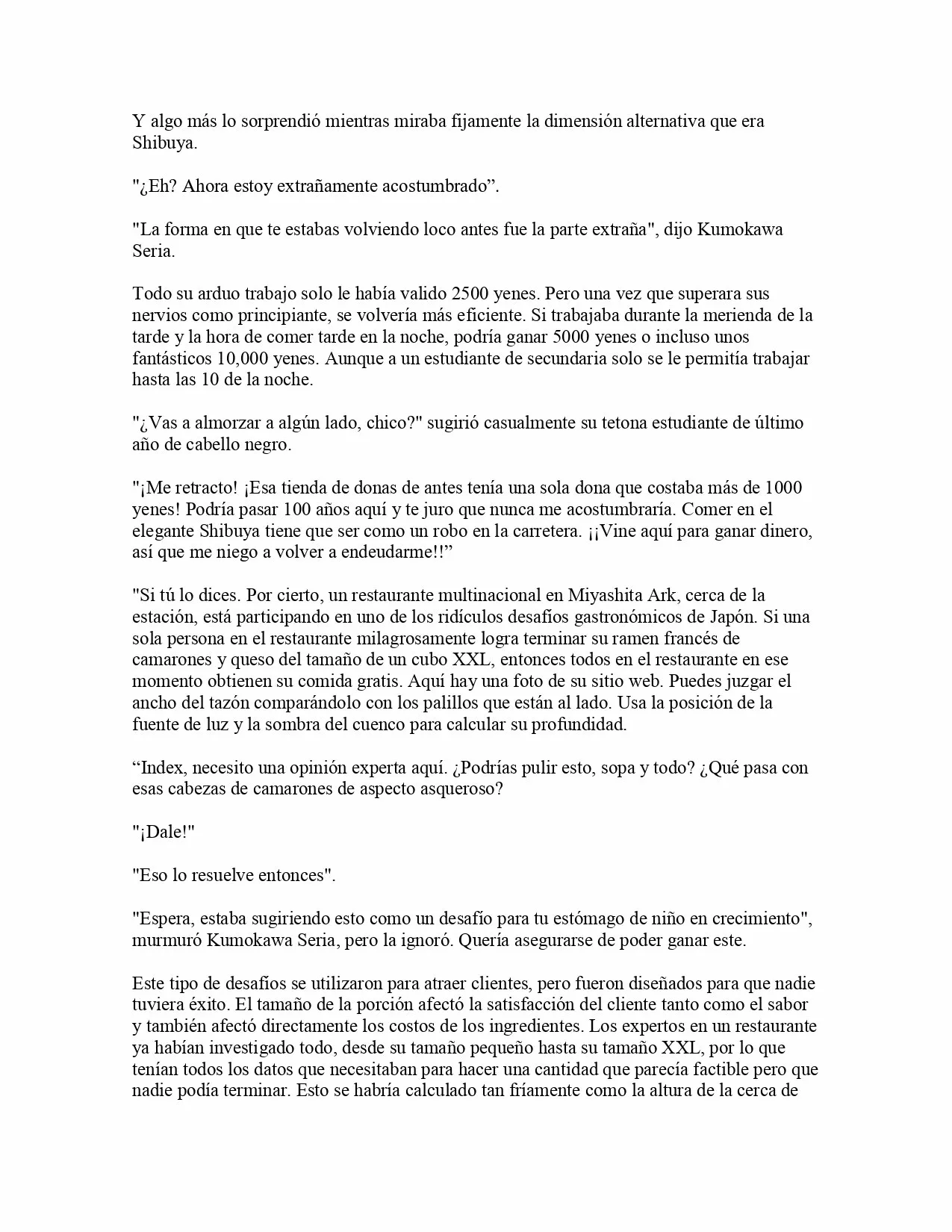 Página 20 del Manga