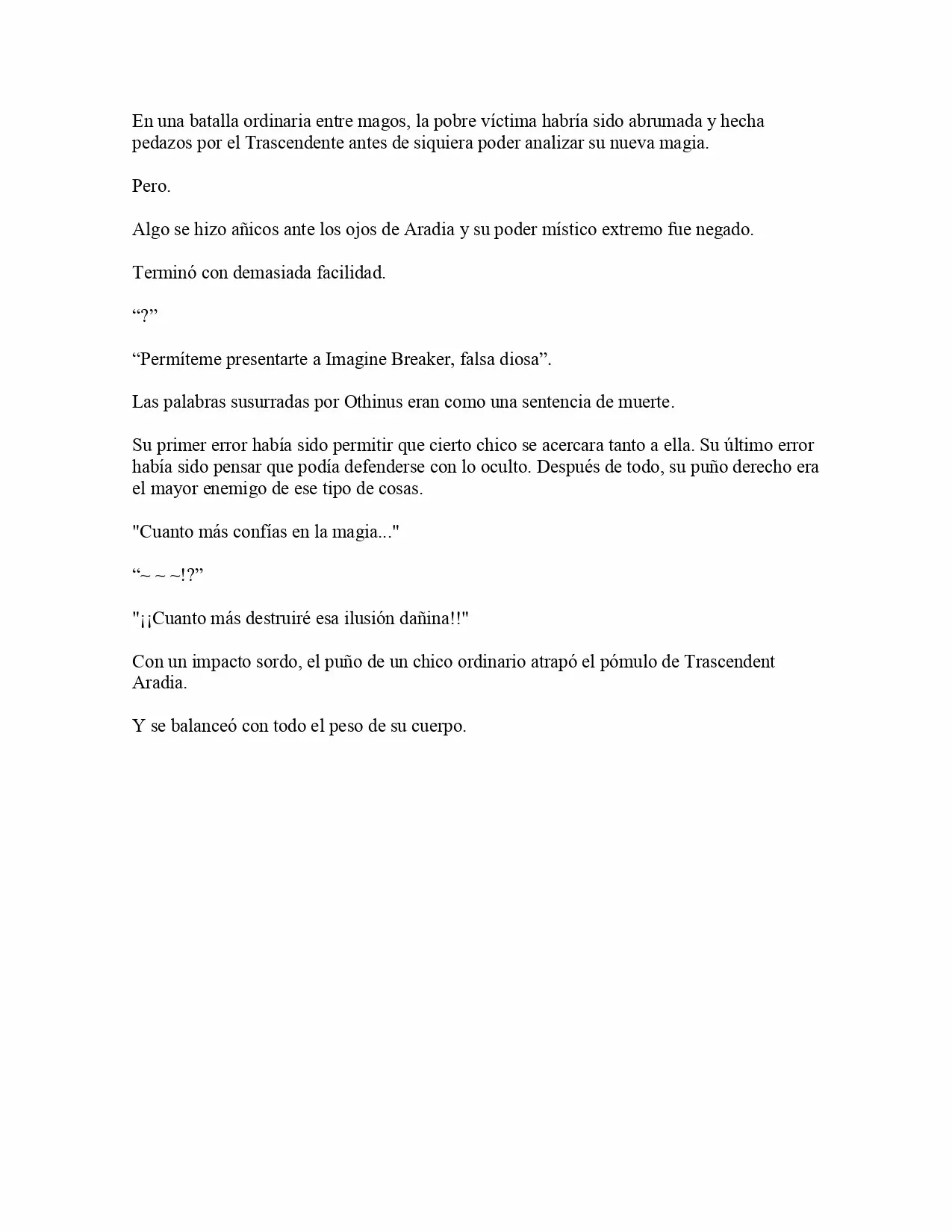 Página 23 del Manga