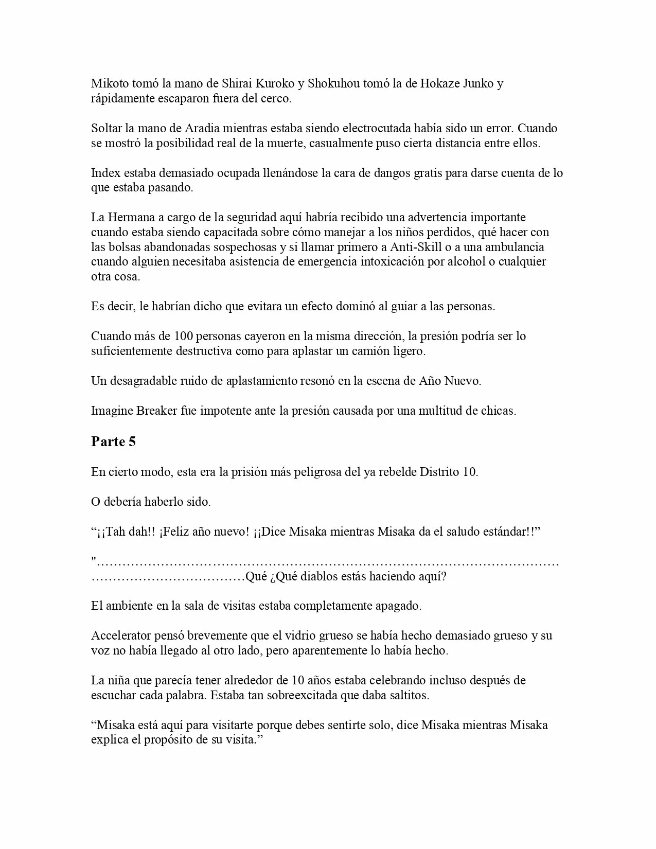 Página 20 del Manga