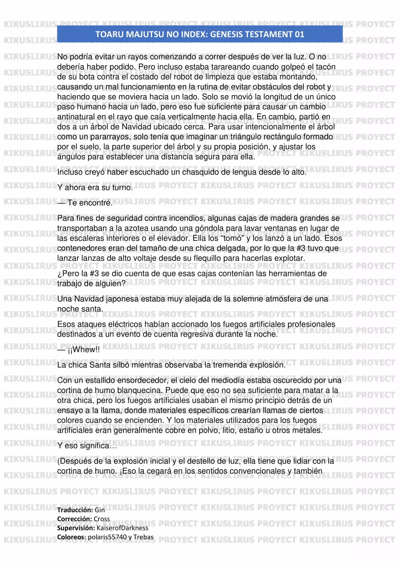 Página 14 del Manga