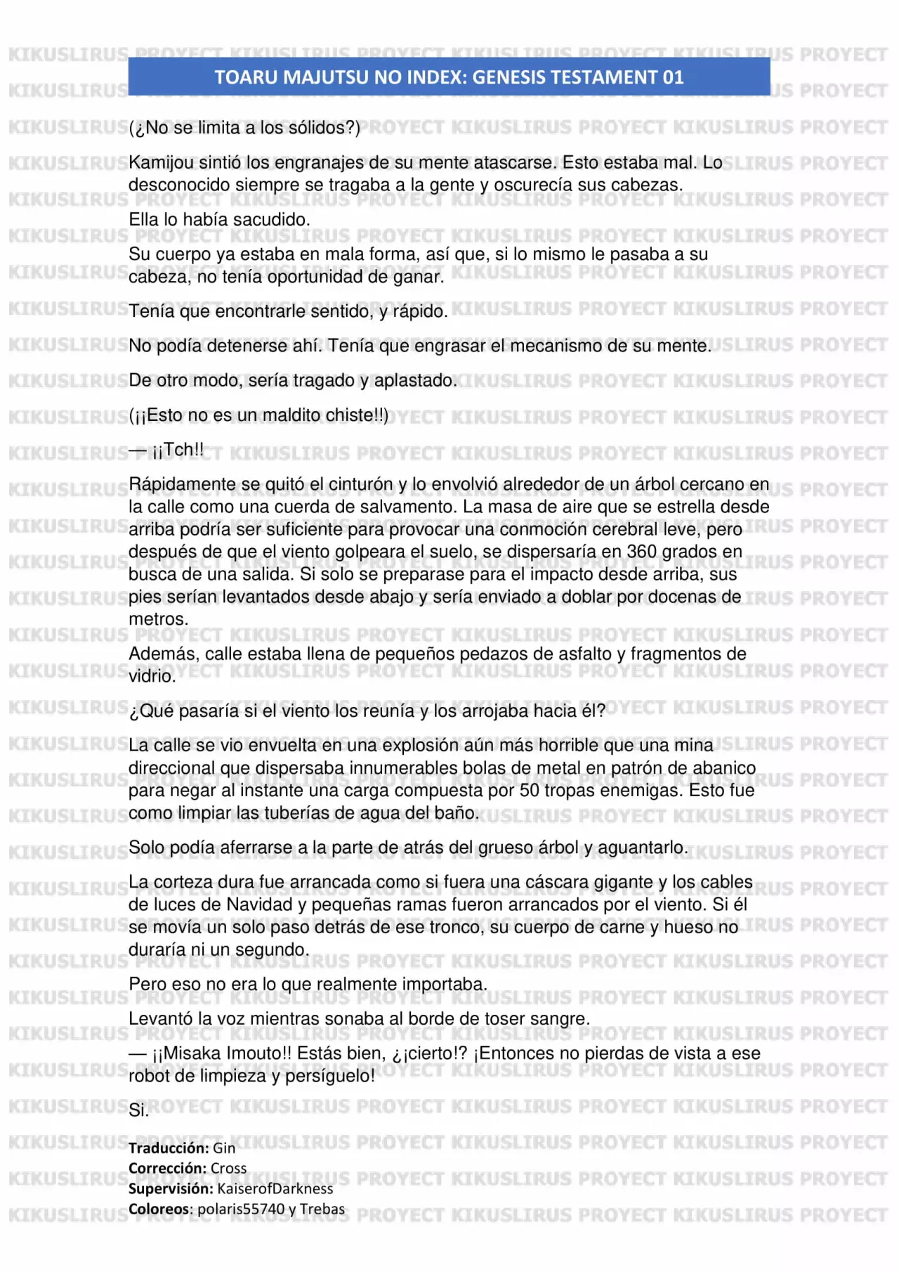 Página 22 del Manga