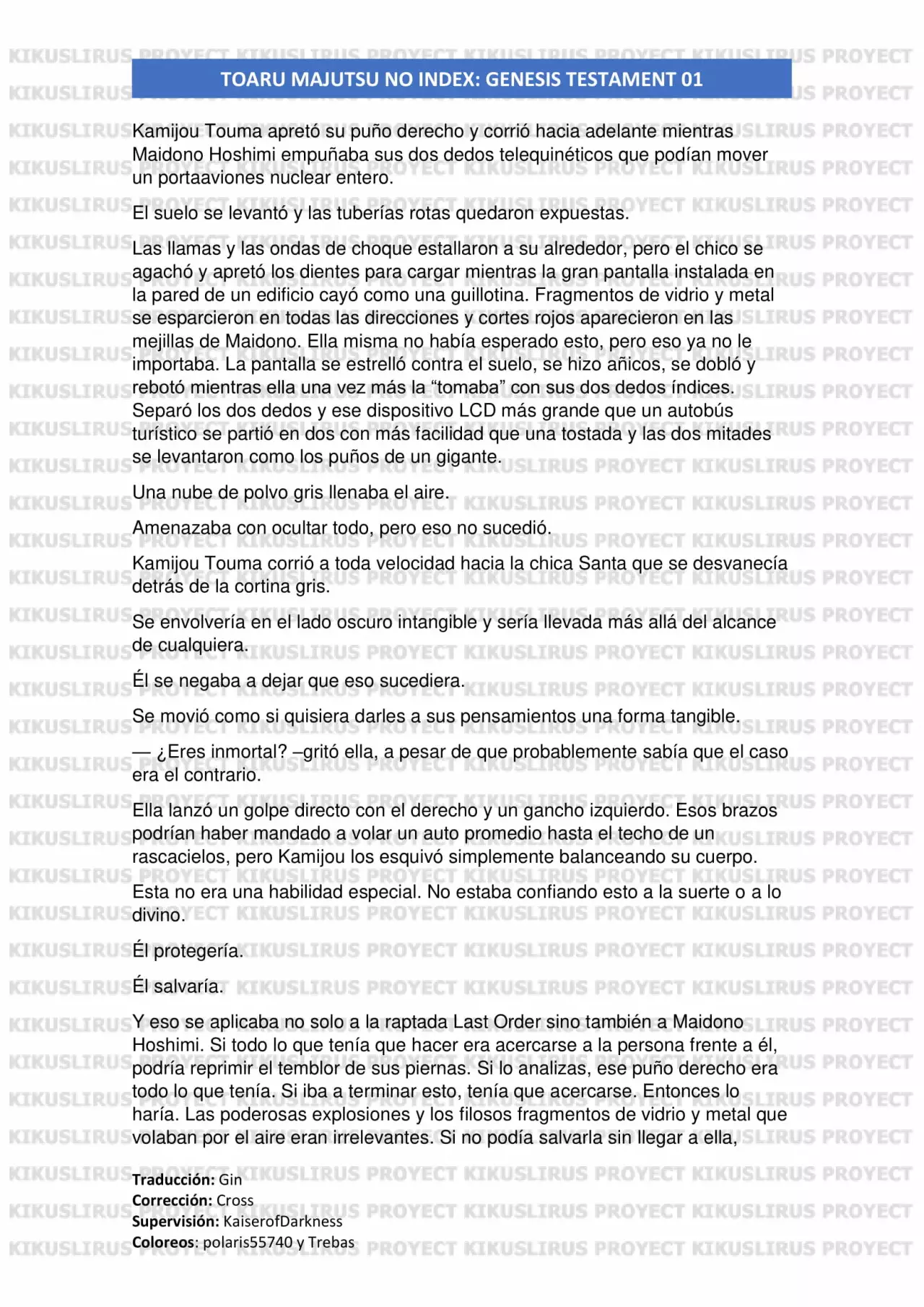 Página 38 del Manga