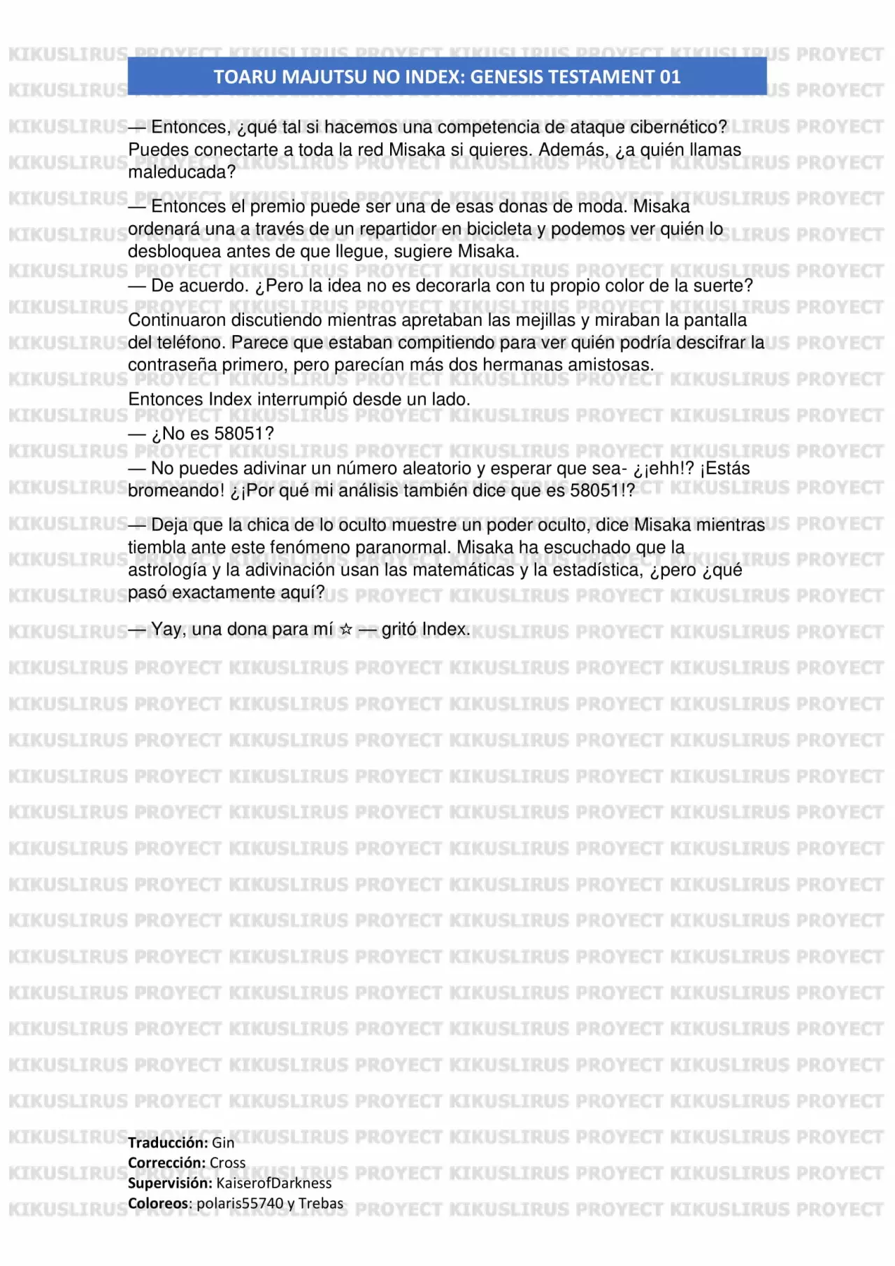 Página 41 del Manga