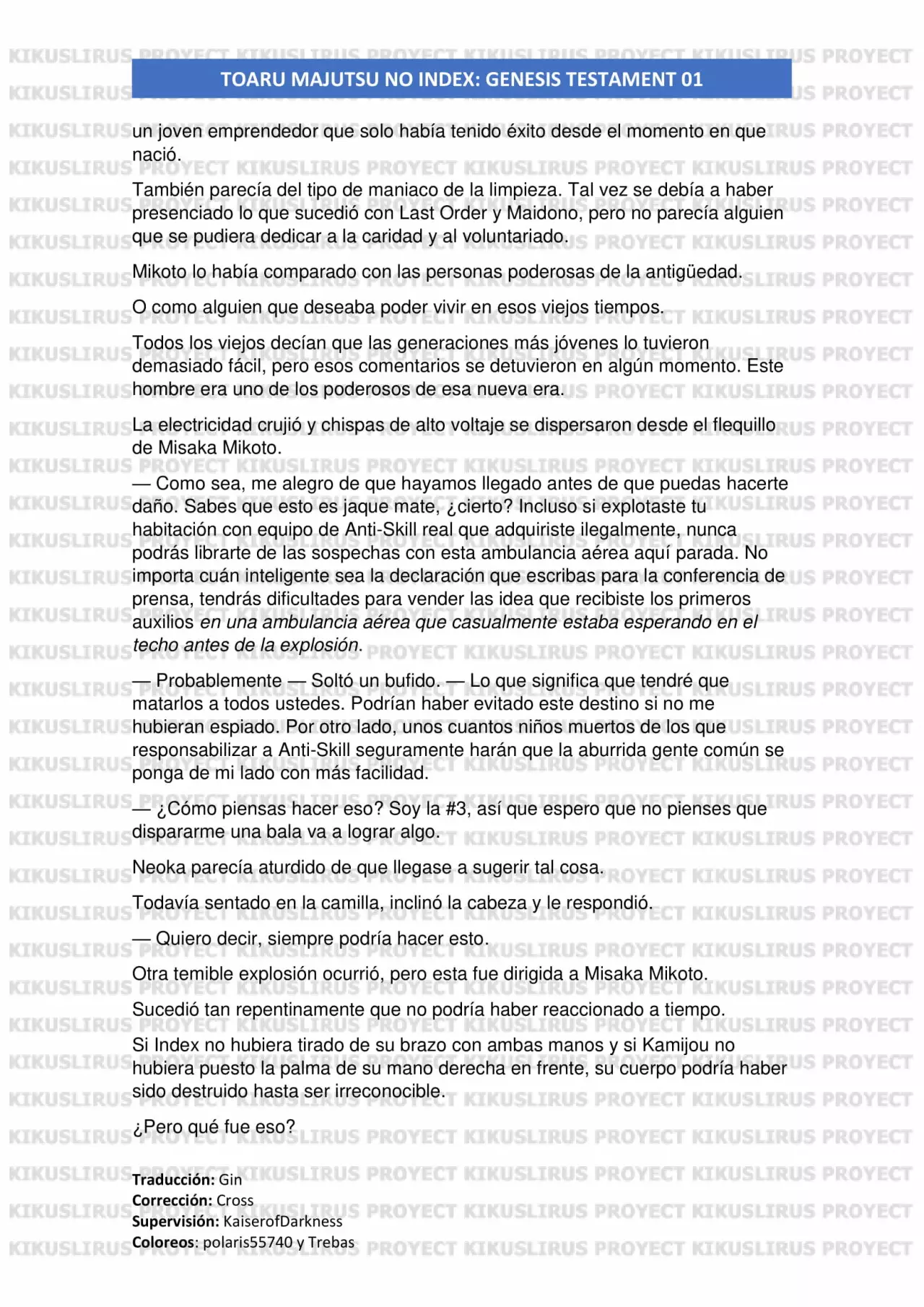 Página 66 del Manga