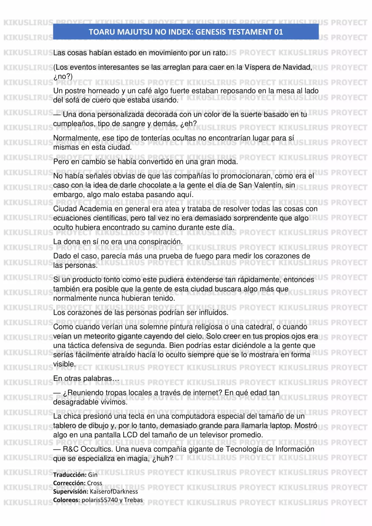 Página 78 del Manga