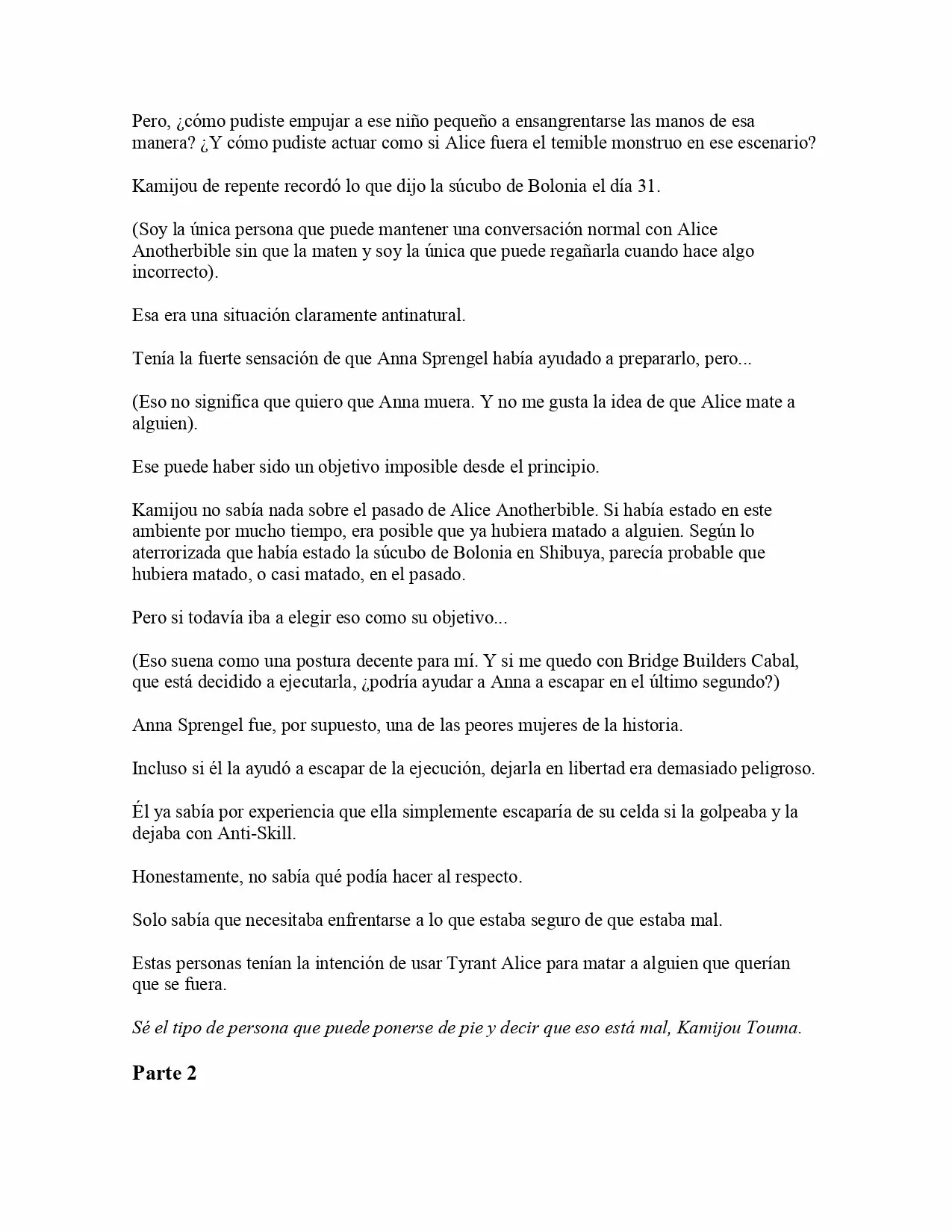 Página 22 del Manga