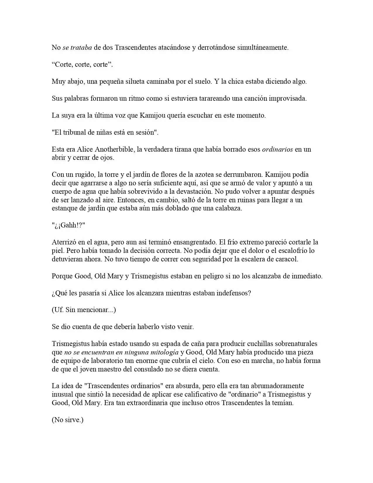 Página 21 del Manga