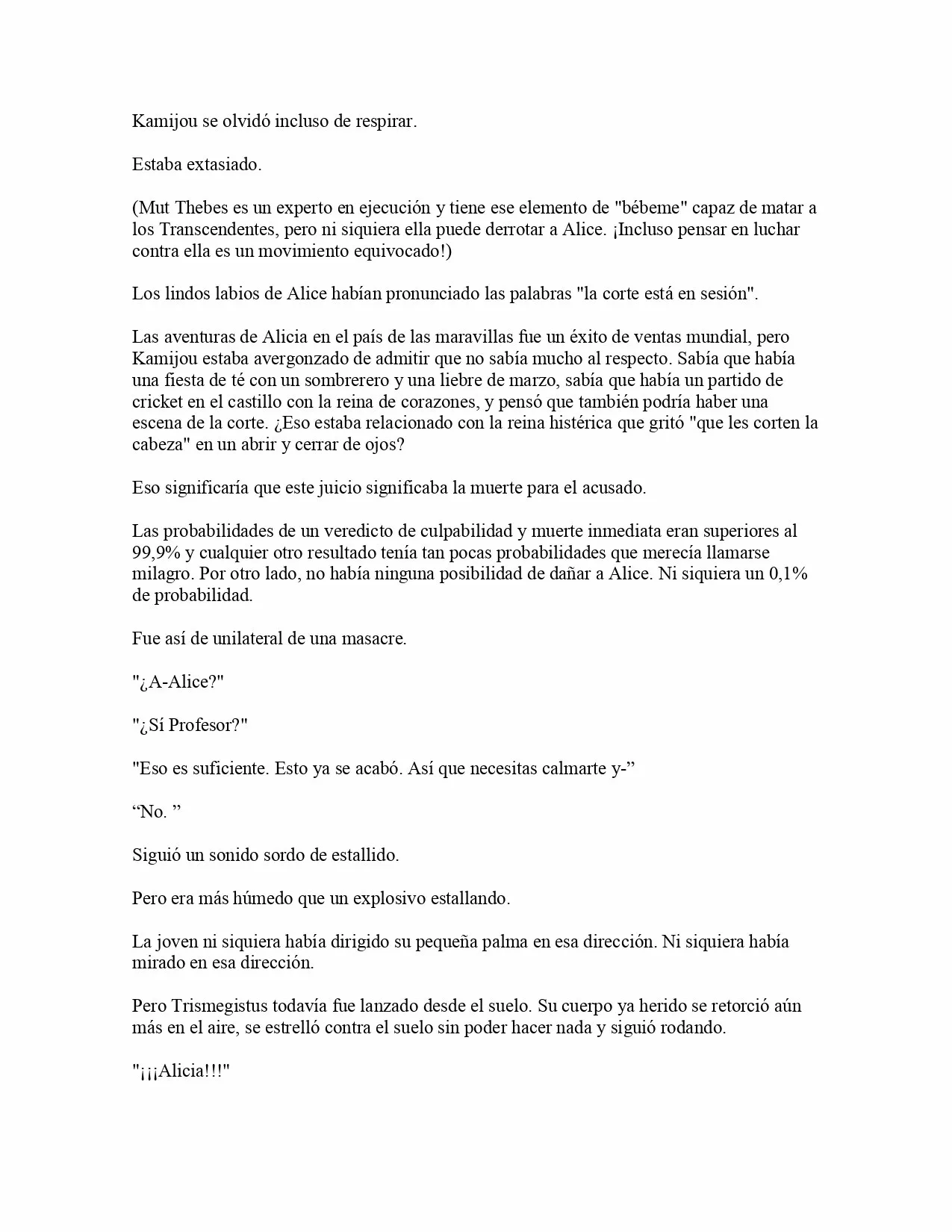 Página 22 del Manga