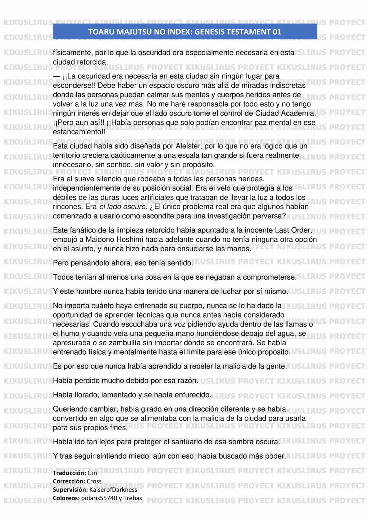 Página 15 del Manga