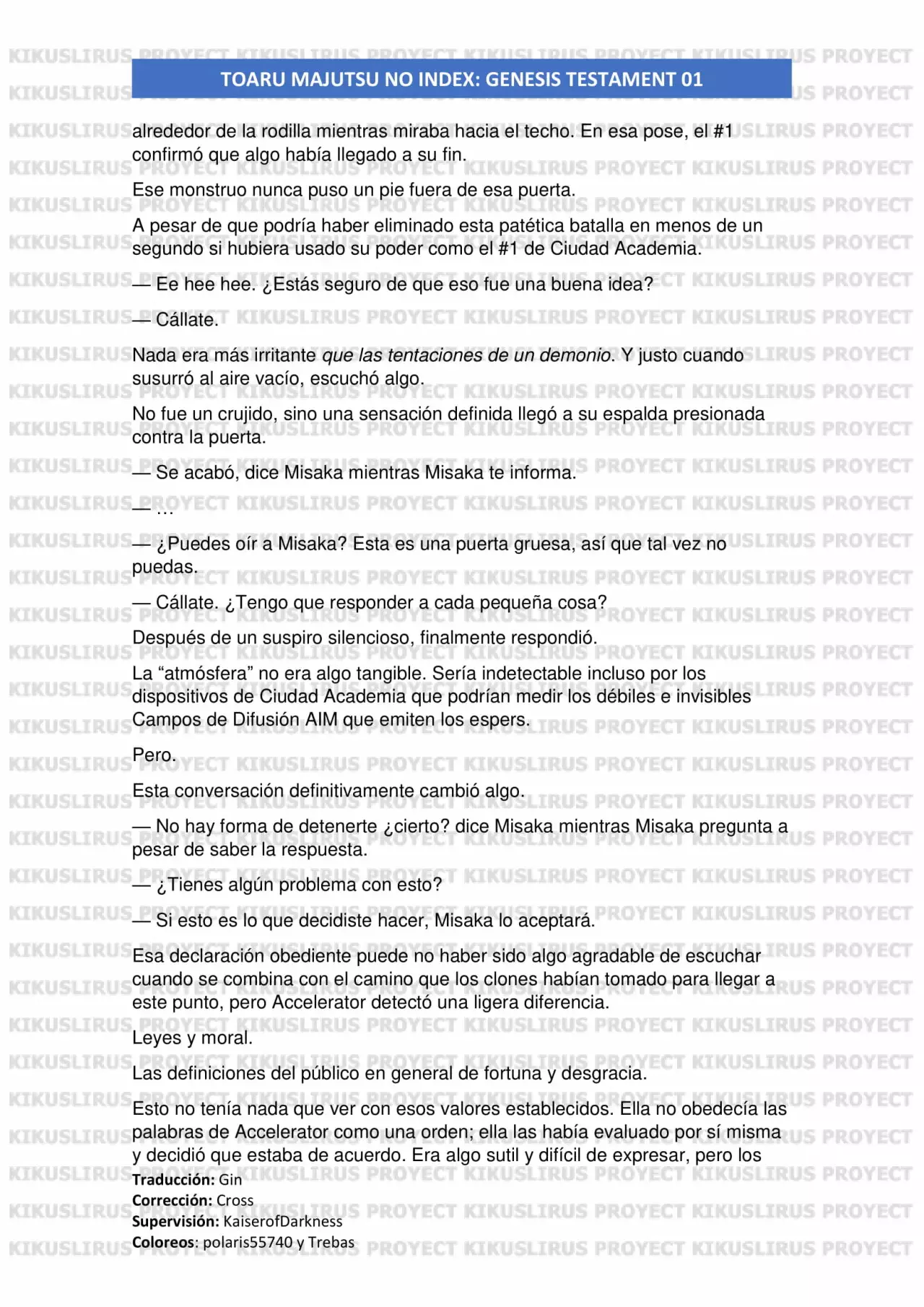 Página 22 del Manga