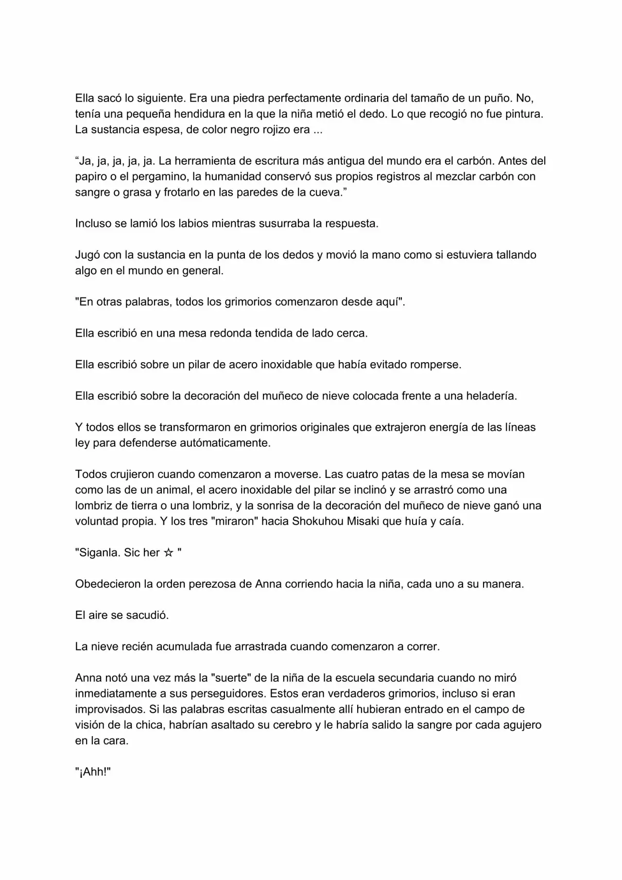 Página 22 del Manga