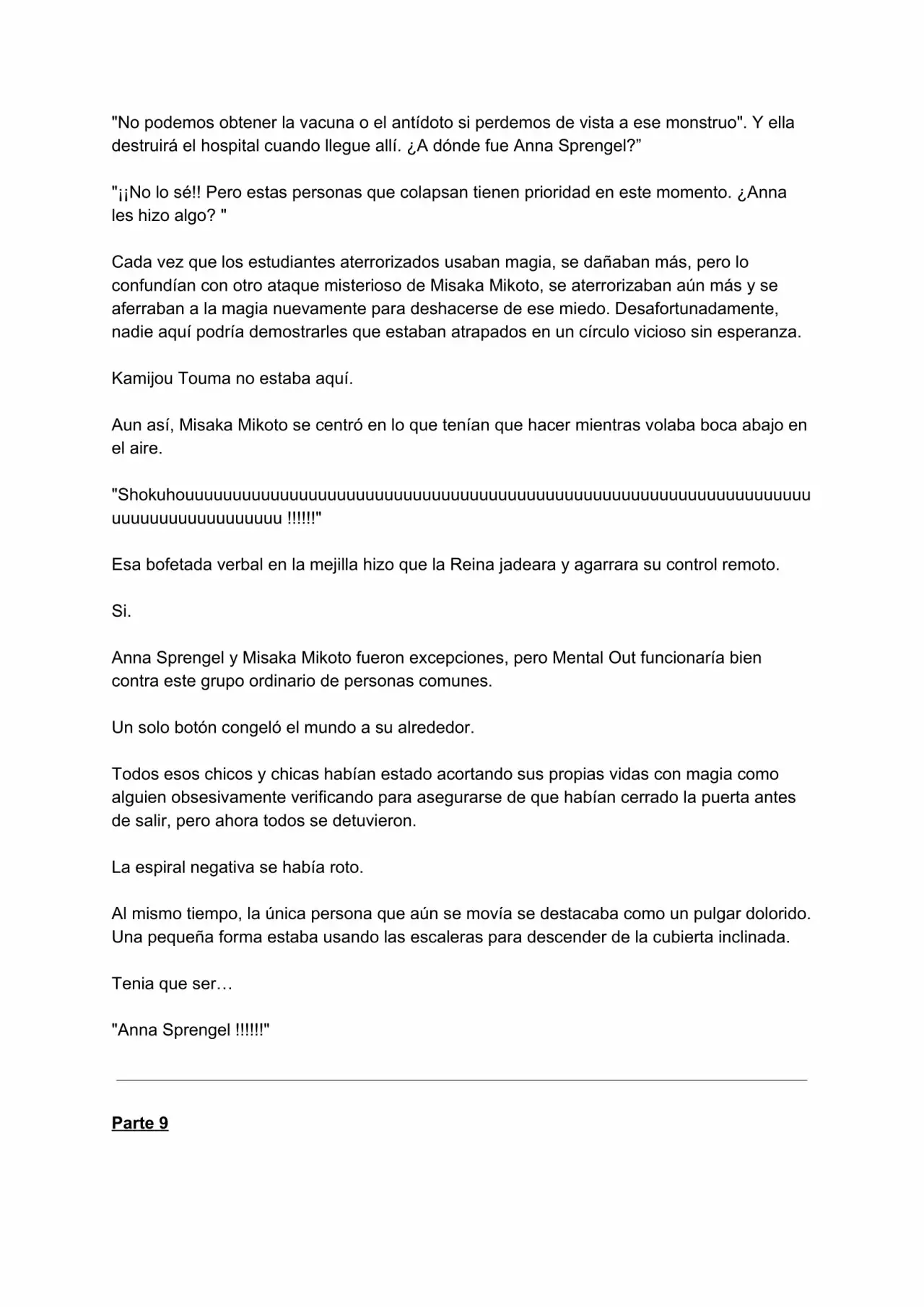 Página 45 del Manga