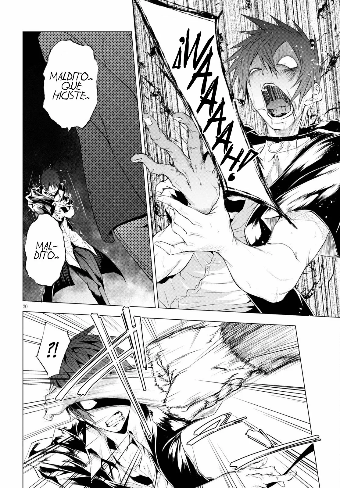 Página 20 del Manga