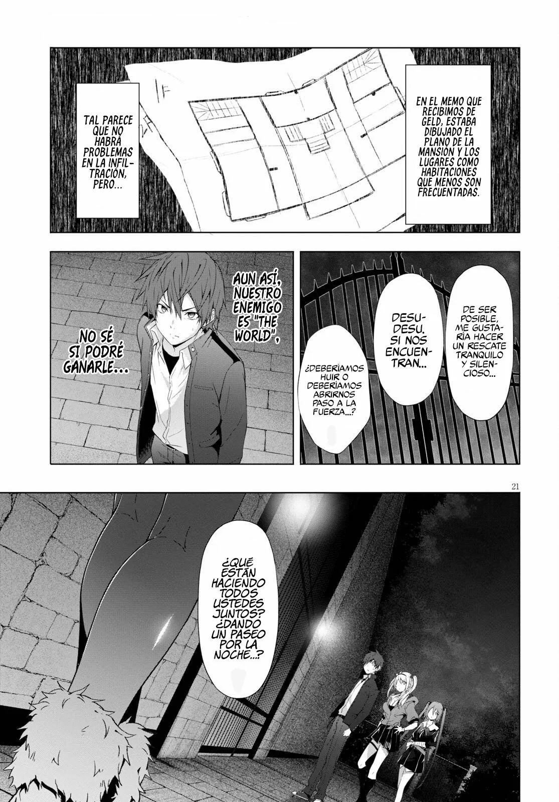 Página 21 del Manga