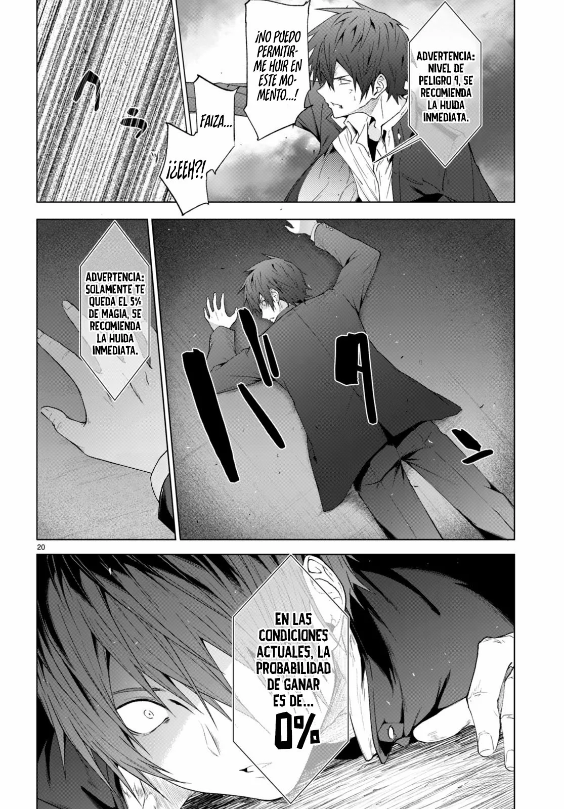 Página 20 del Manga