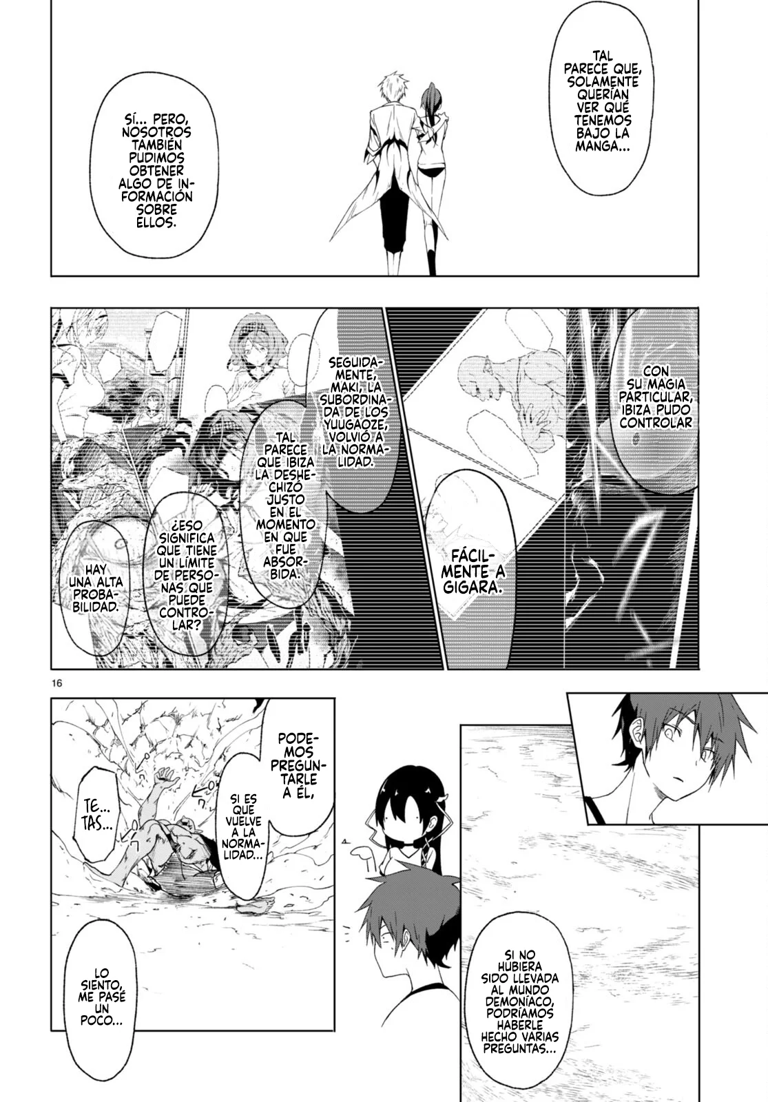 Página 16 del Manga