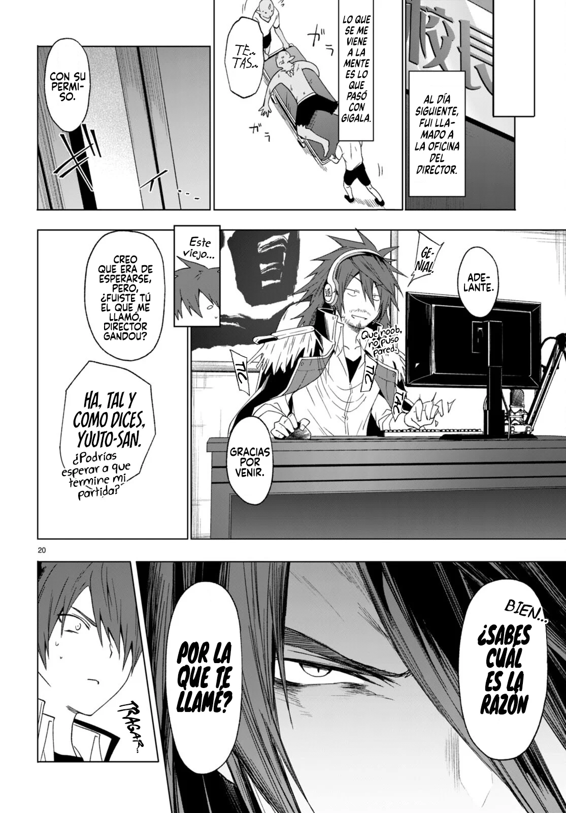 Página 20 del Manga