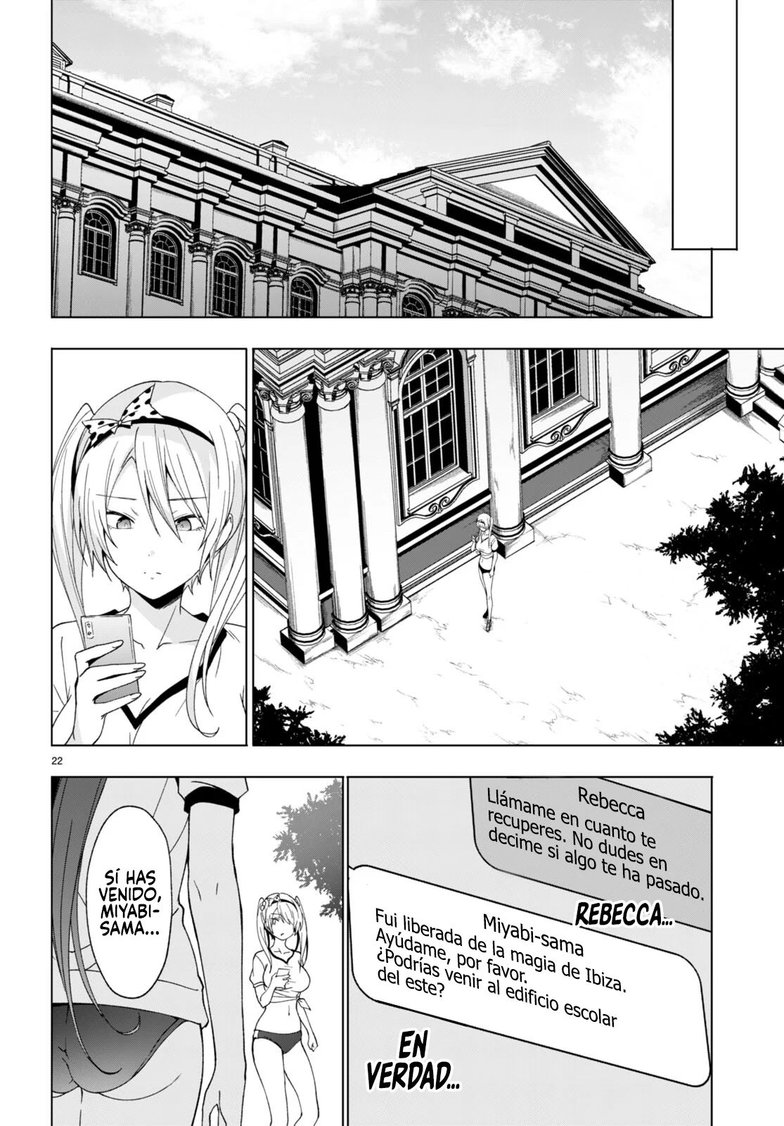 Página 22 del Manga