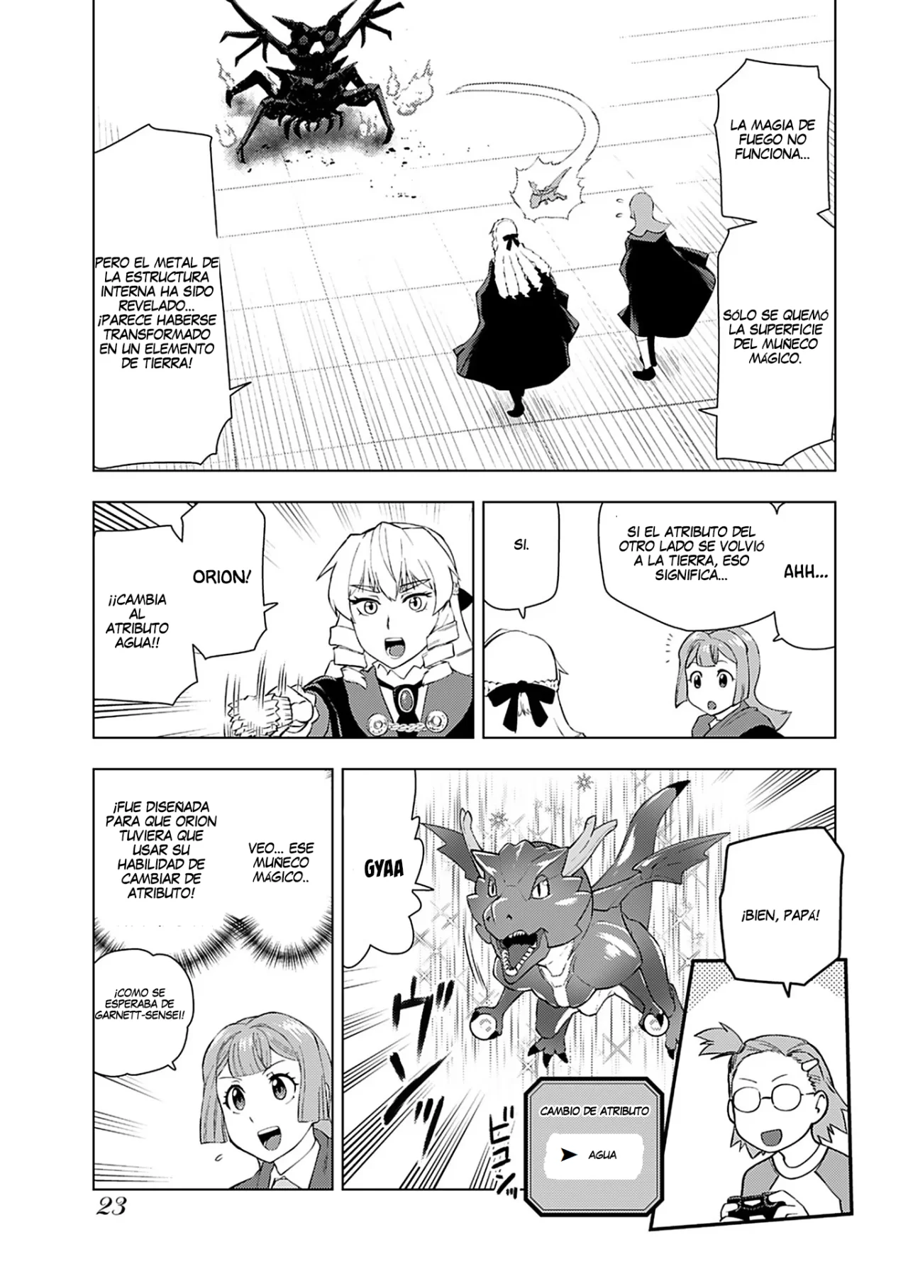 Página 23 del Manga