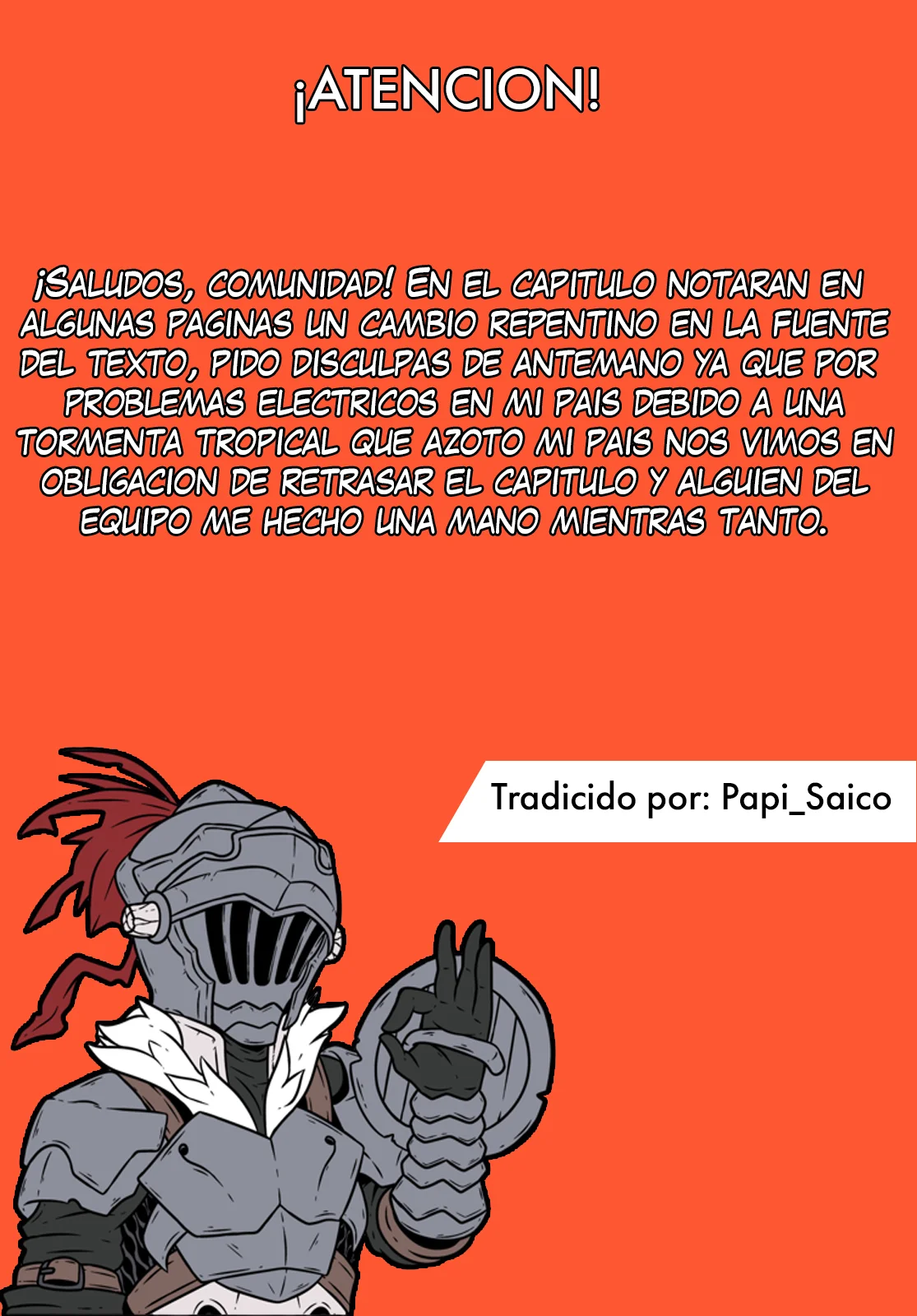 Página 17 del Manga