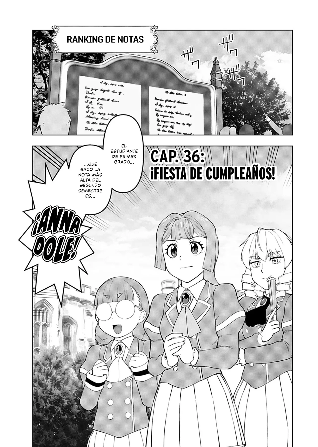 Página 1 del Manga