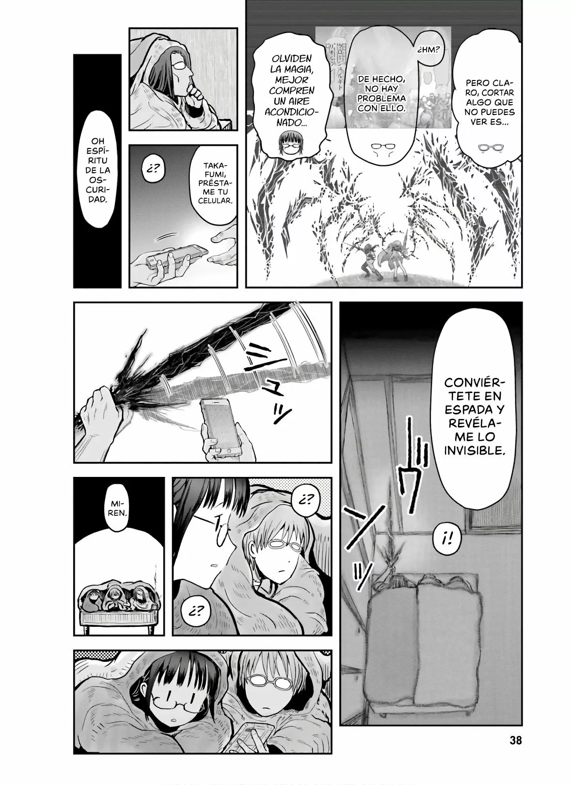 Página 38 del Manga