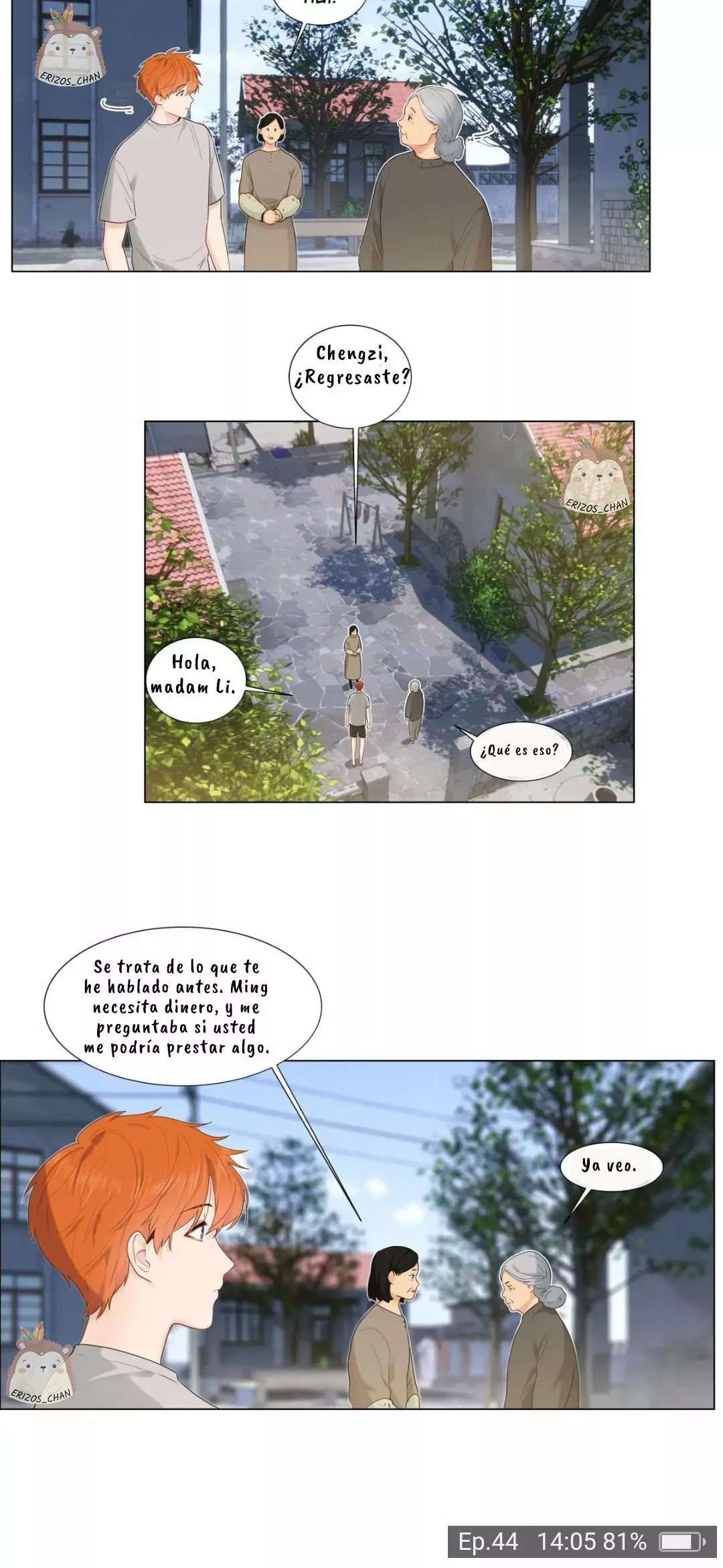 Página 23 del Manga