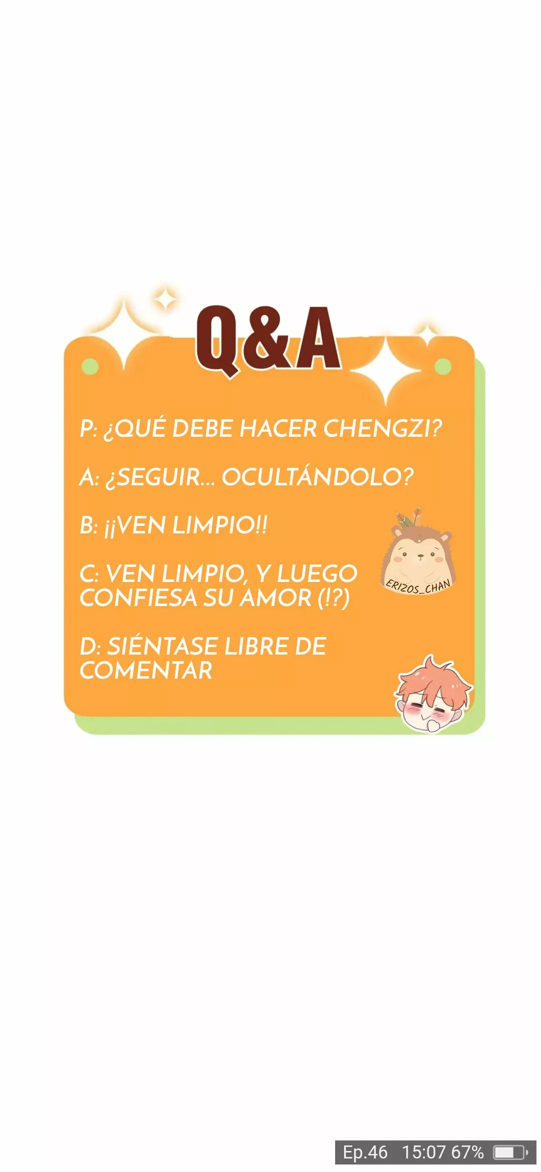 Página 45 del Manga