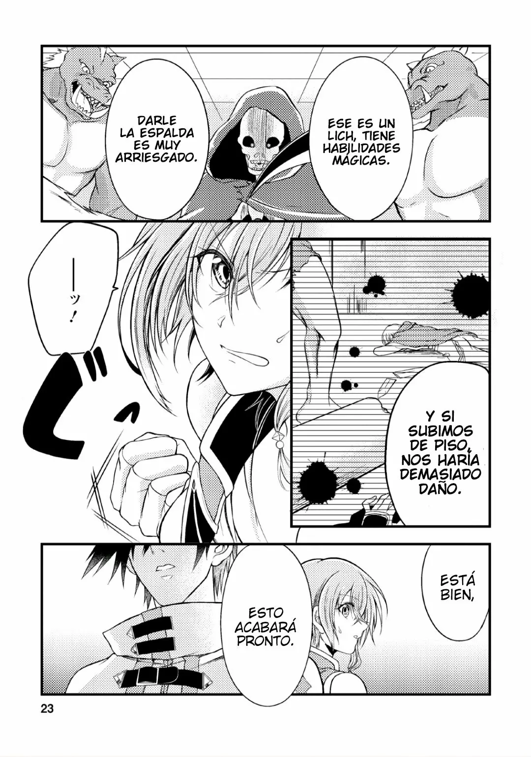 Página 22 del Manga