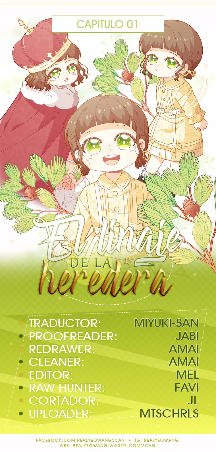 Página 1 del Manga