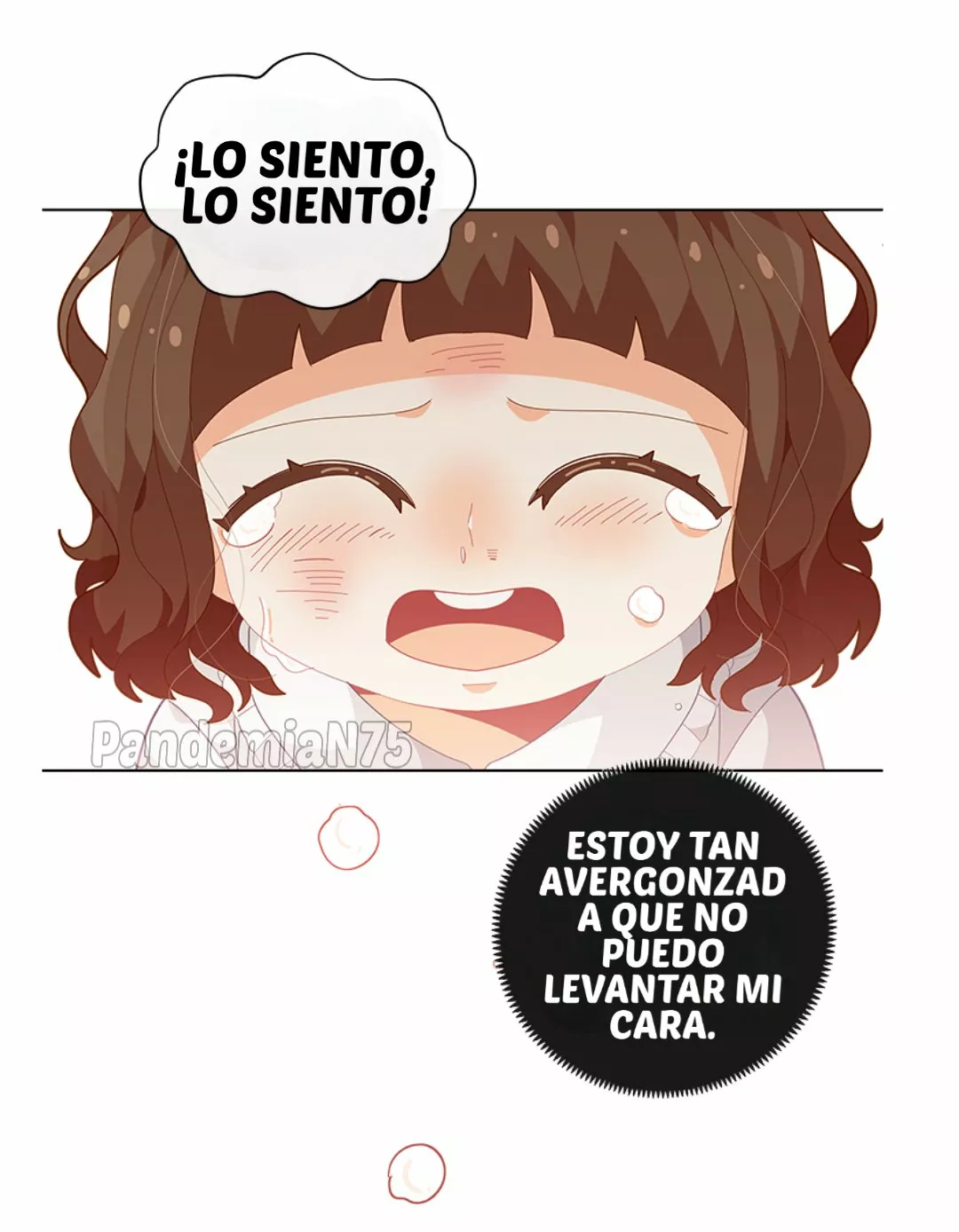Página 75 del Manga