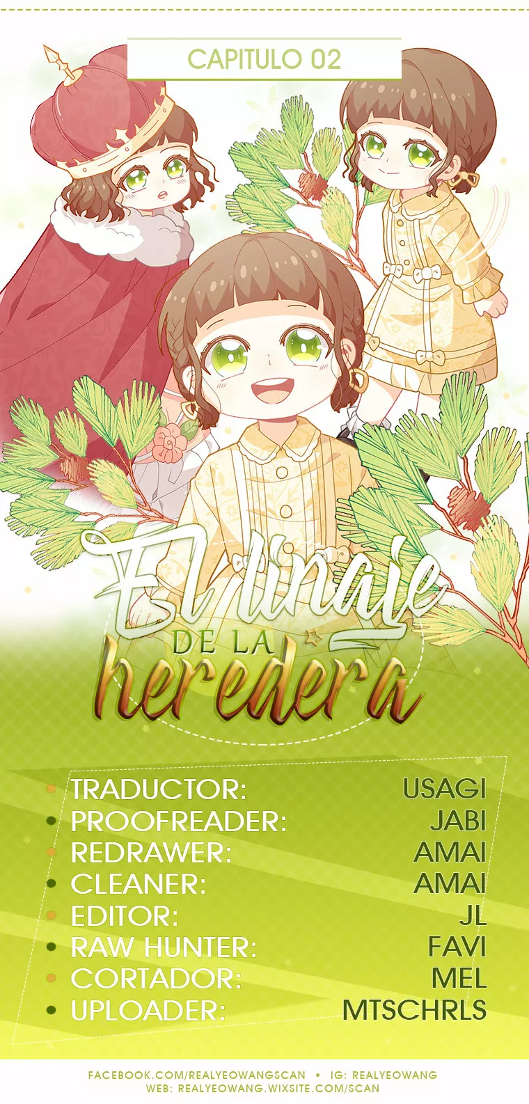 Página 1 del Manga