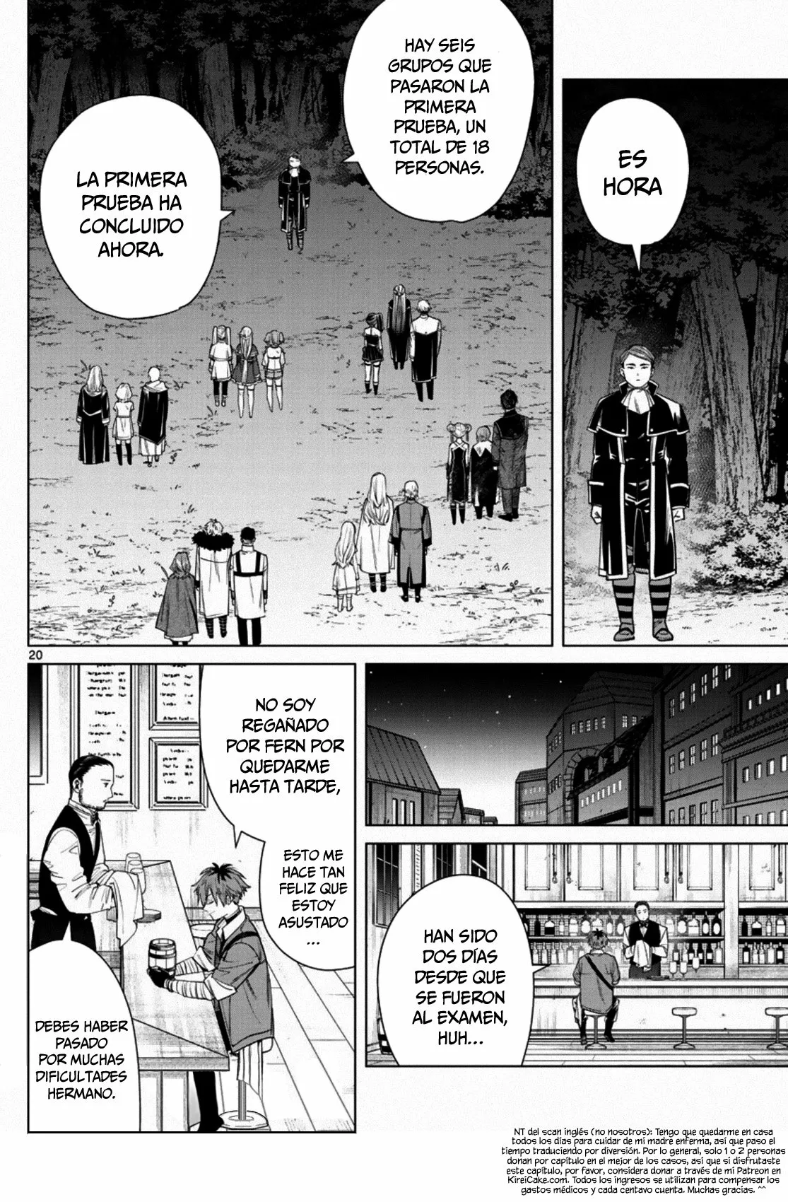 Página 20 del Manga