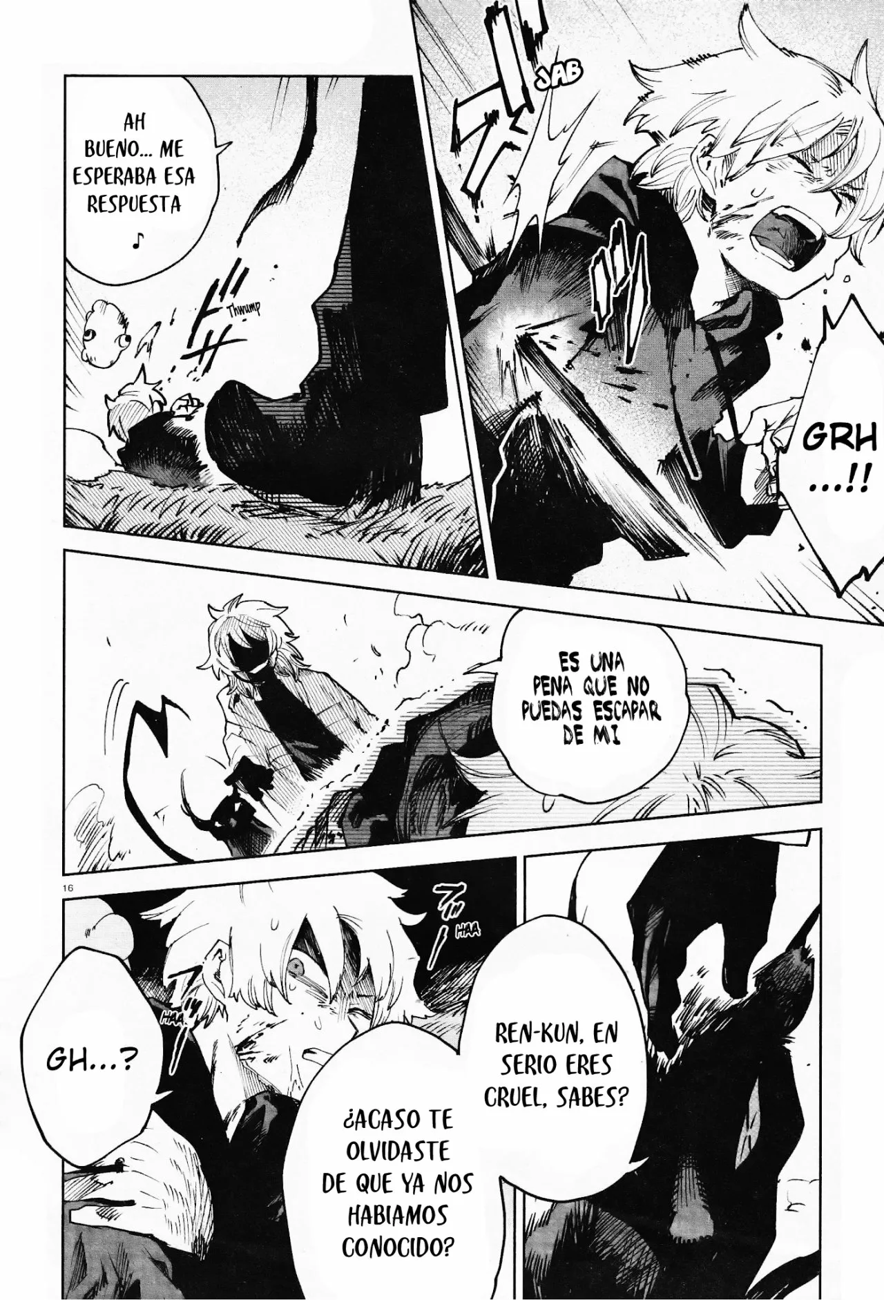 Página 16 del Manga