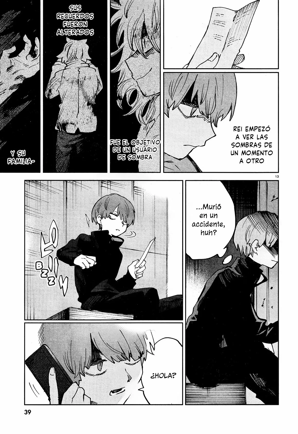 Página 17 del Manga
