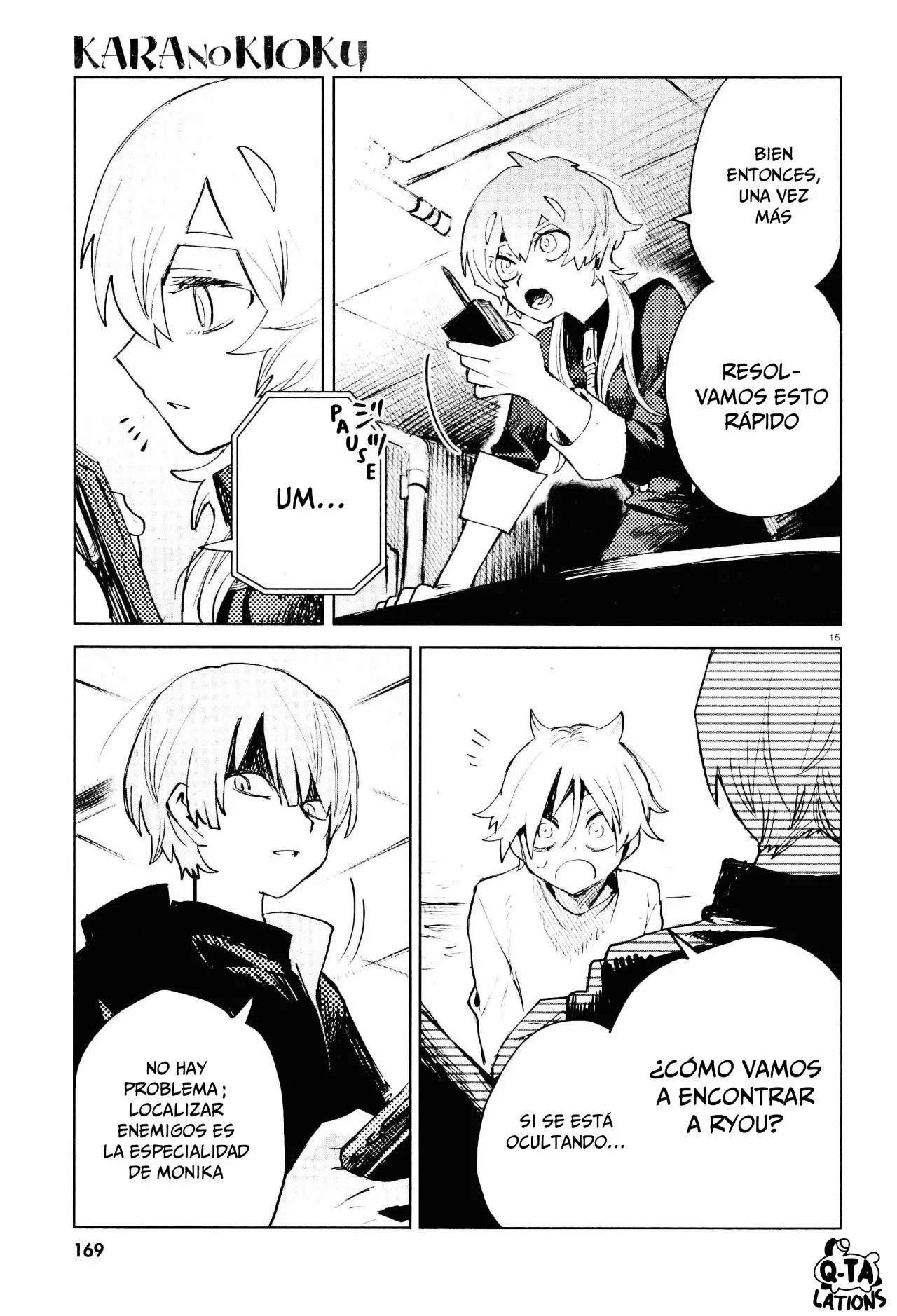 Página 15 del Manga