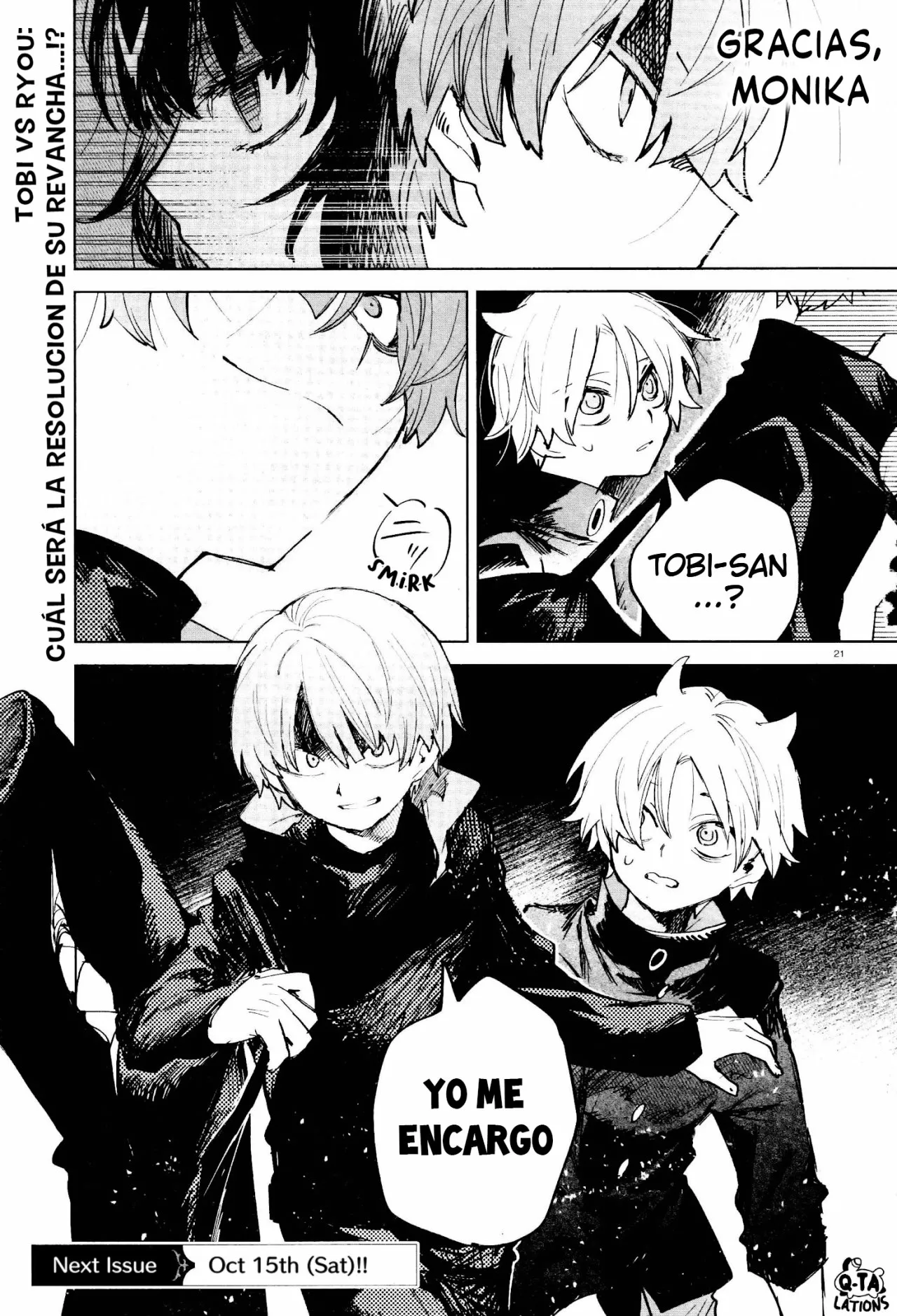 Página 21 del Manga