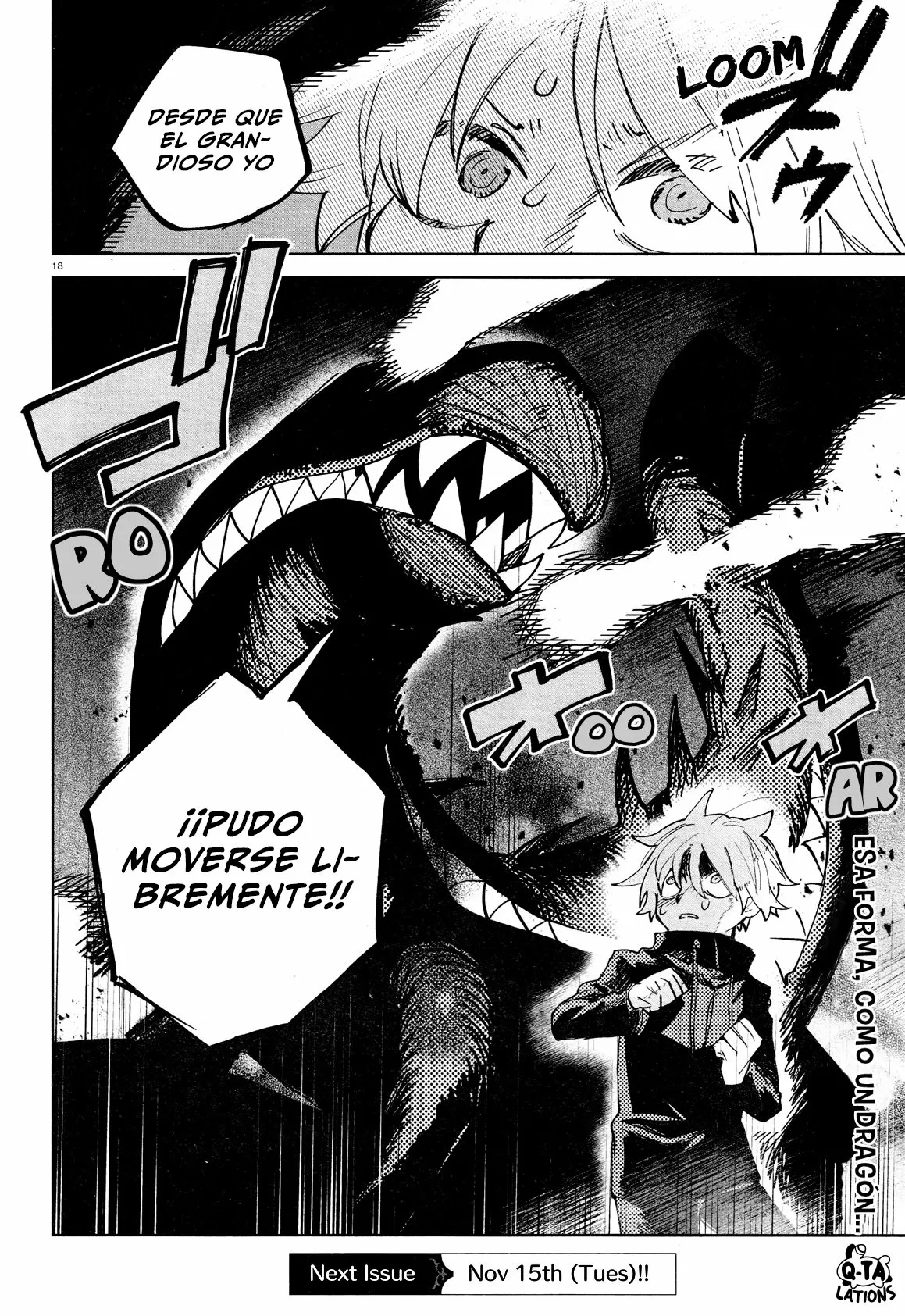 Página 18 del Manga