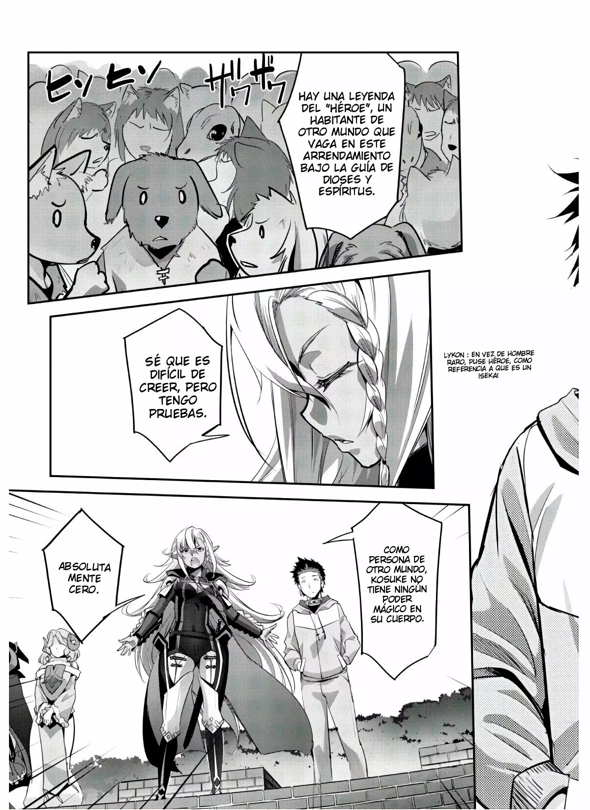 Página 20 del Manga