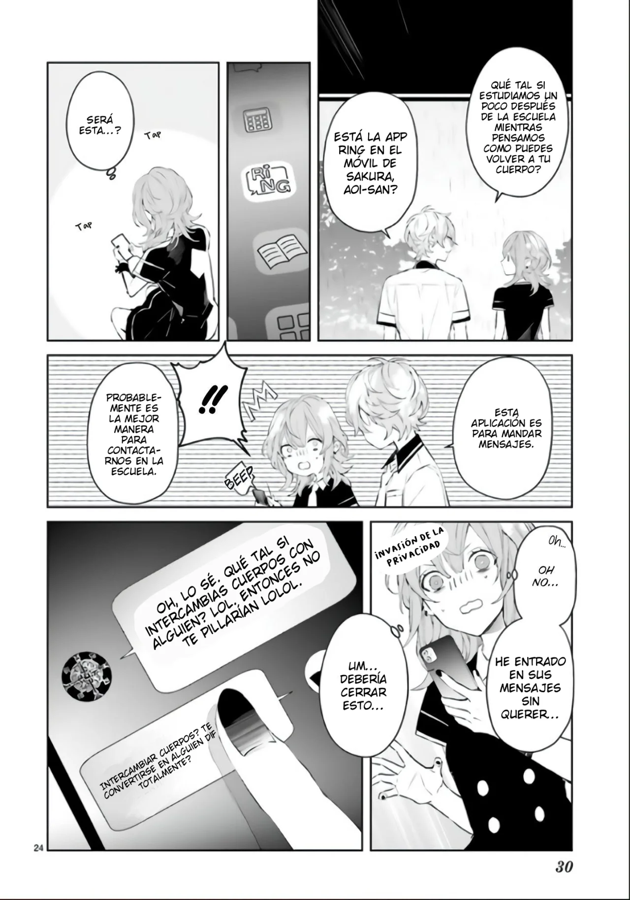 Página 25 del Manga