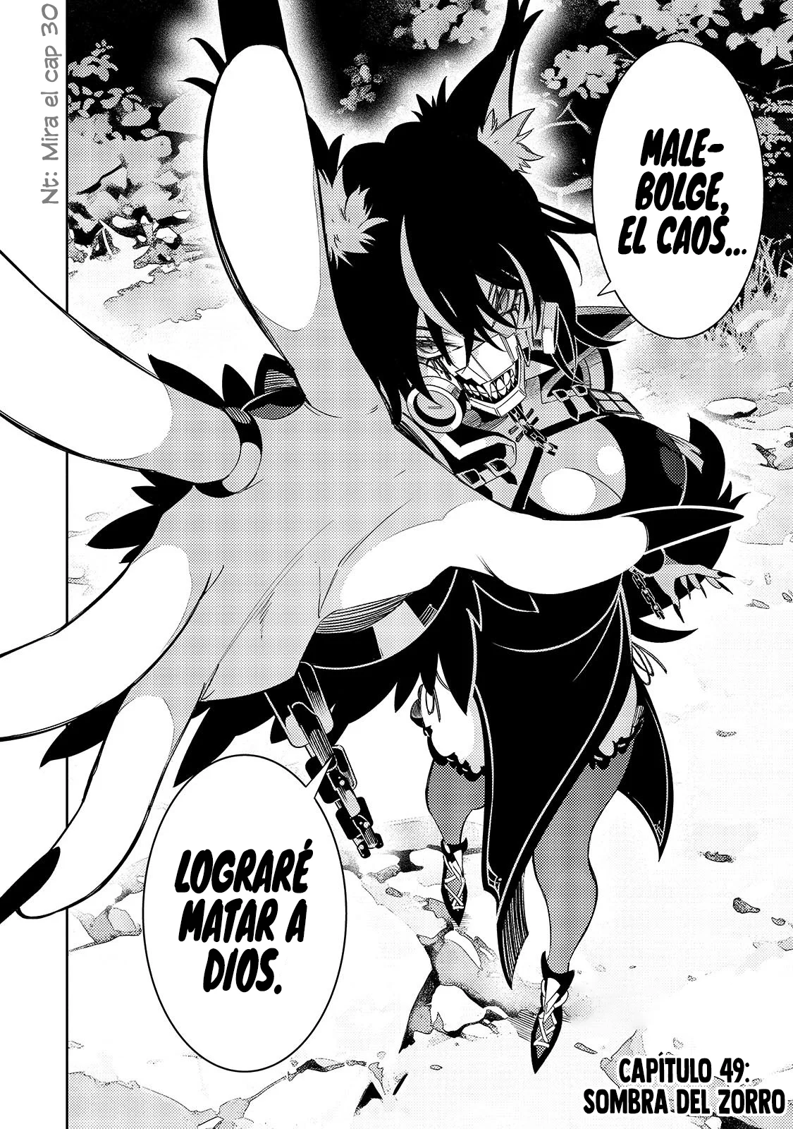 Página 20 del Manga
