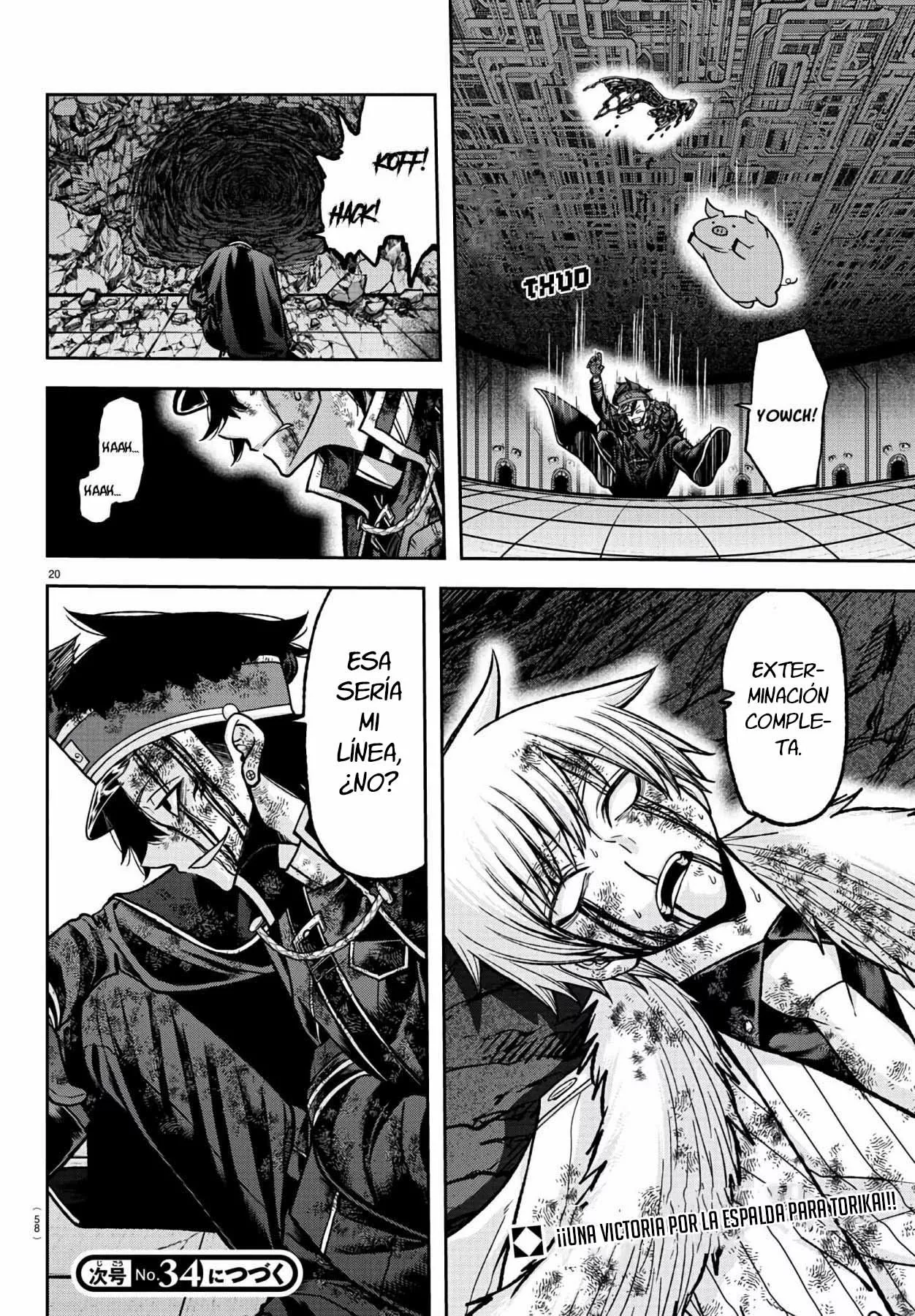 Página 20 del Manga