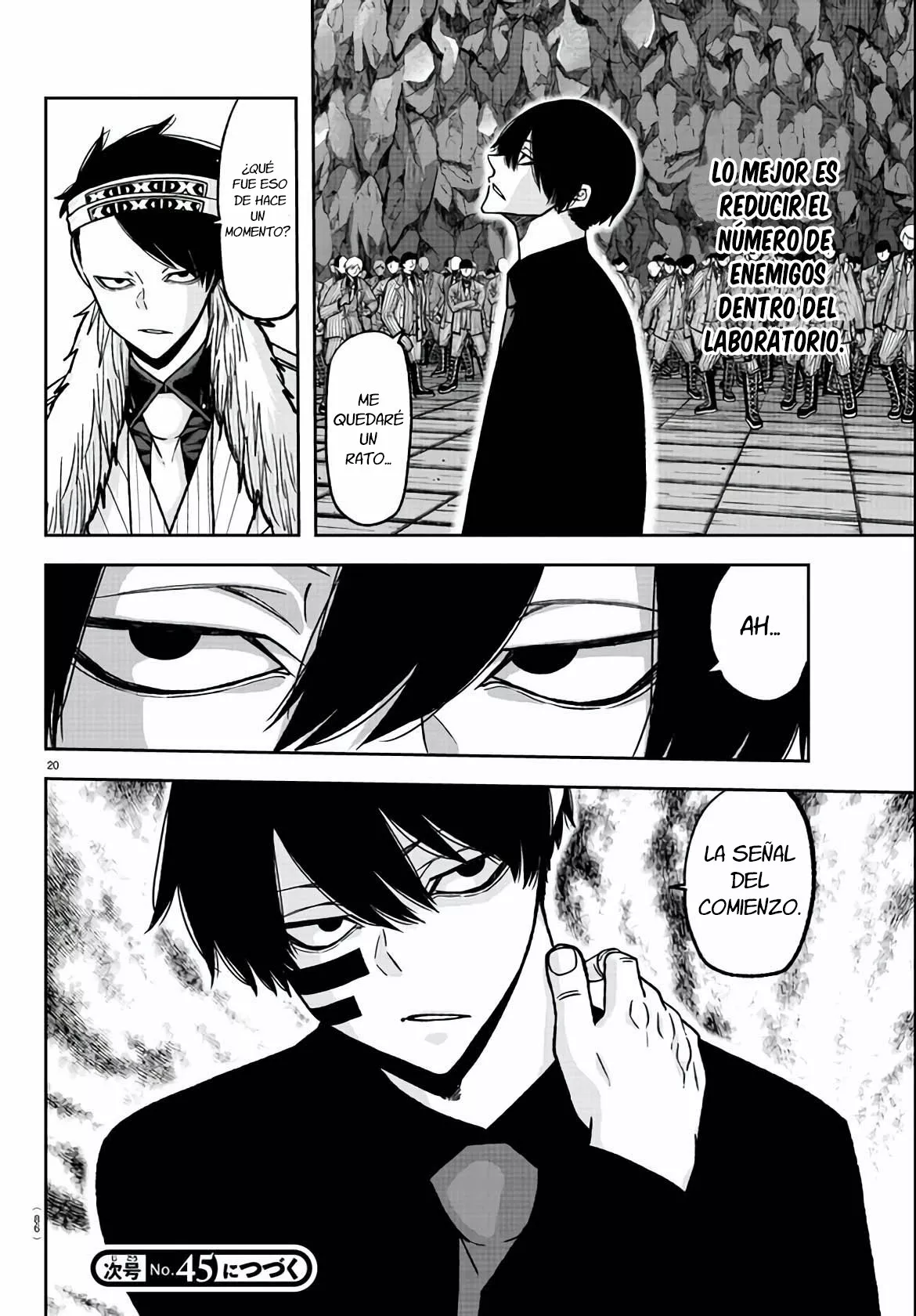 Página 20 del Manga
