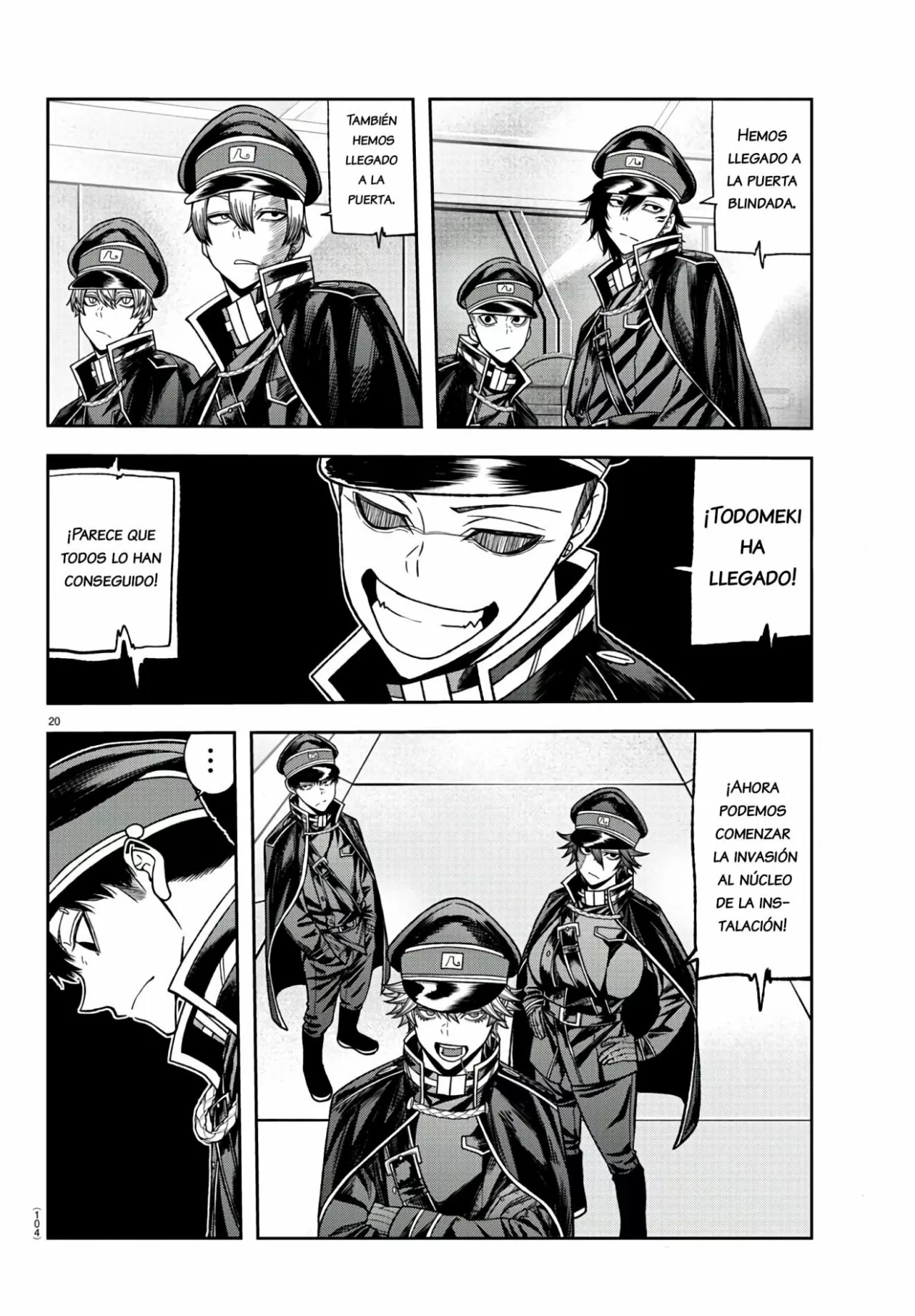 Página 22 del Manga