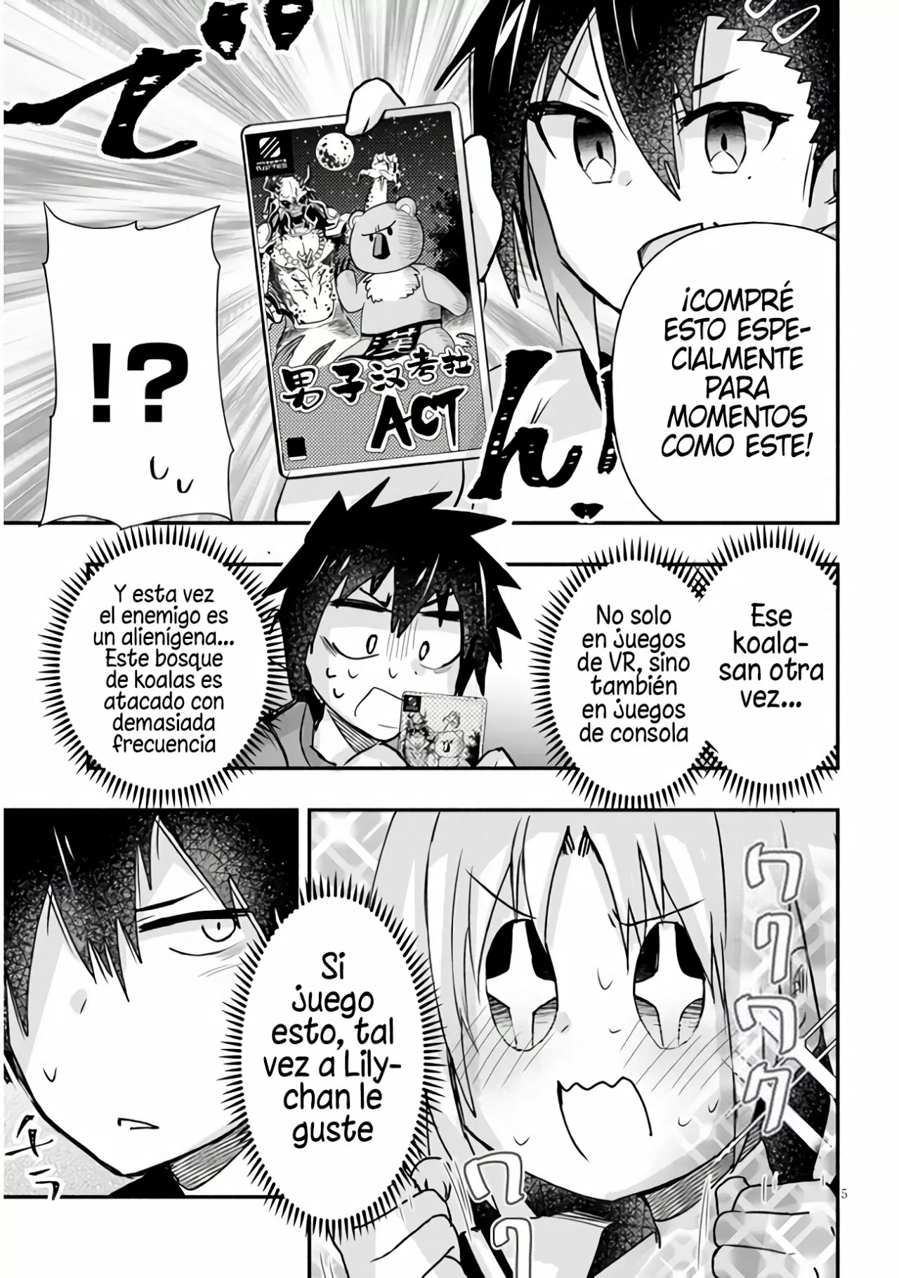 Página 5 del Manga