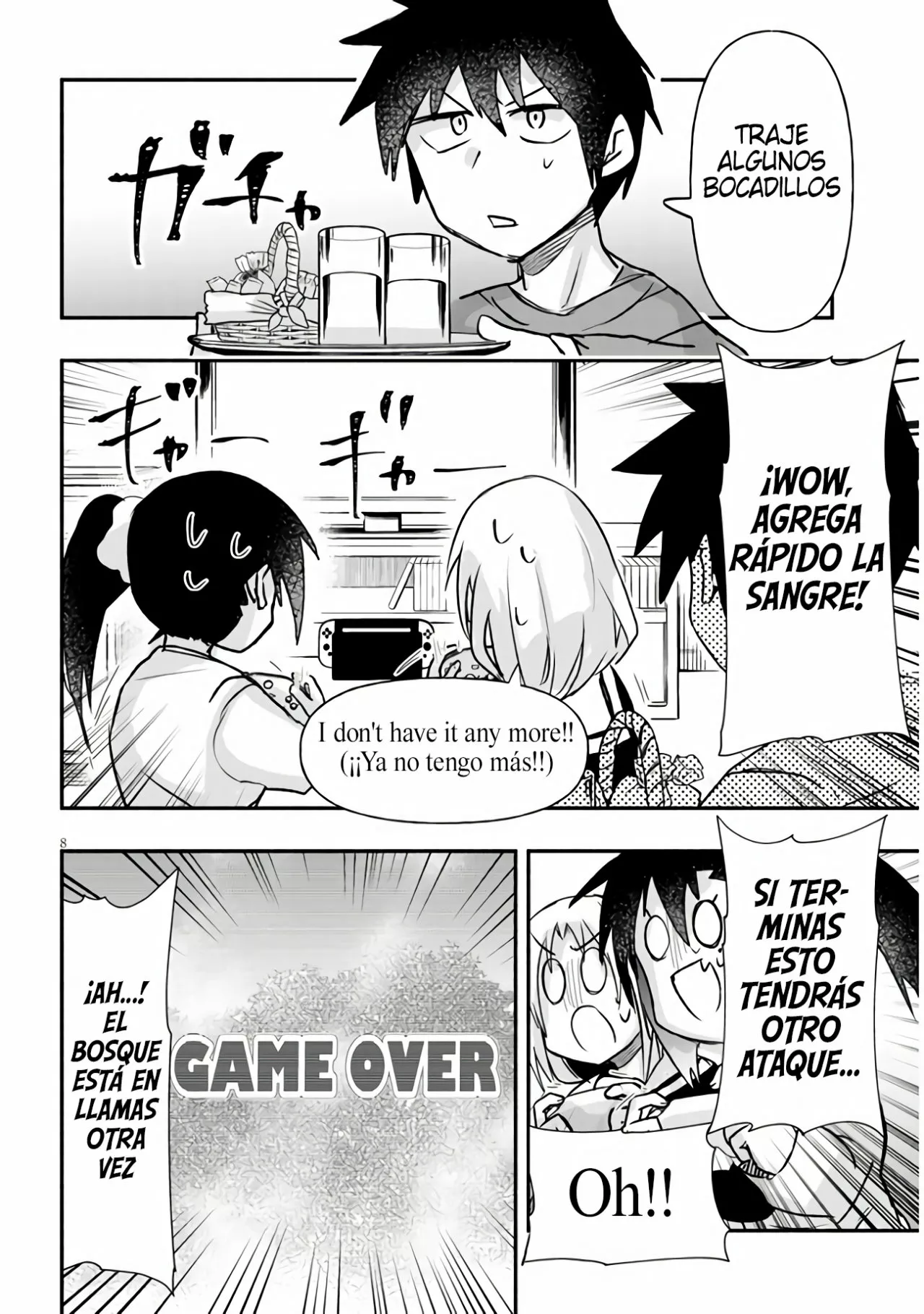 Página 8 del Manga