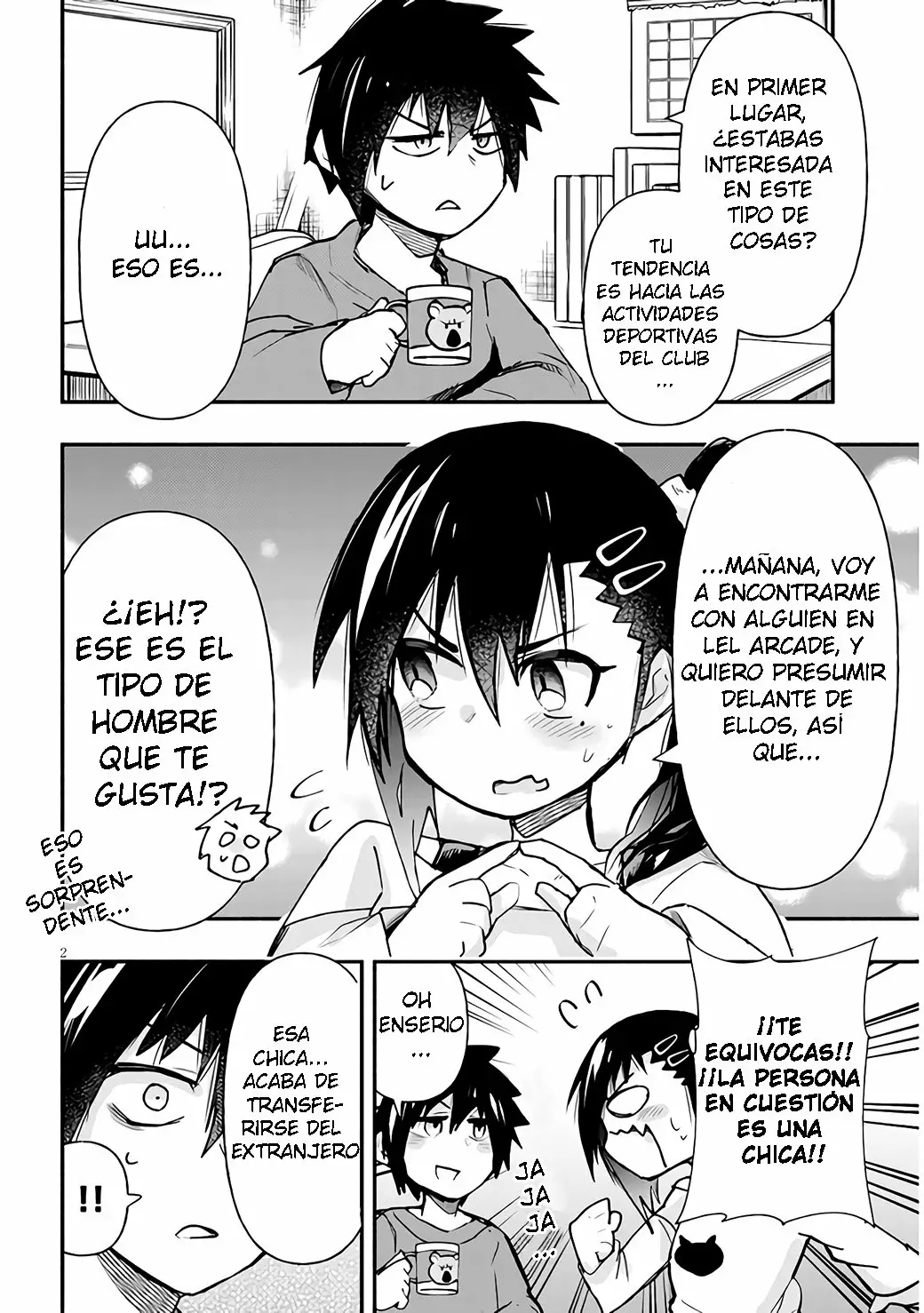 Página 2 del Manga