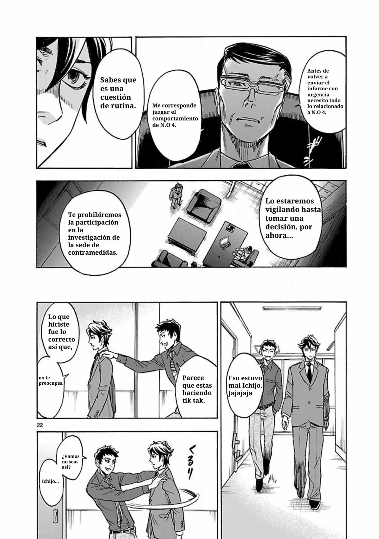 Página 22 del Manga