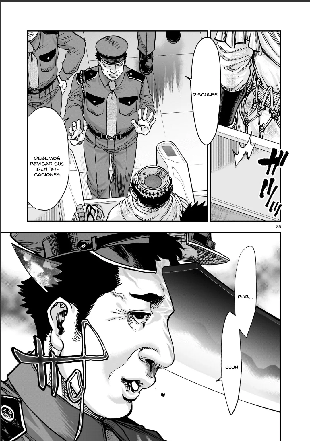 Página 35 del Manga